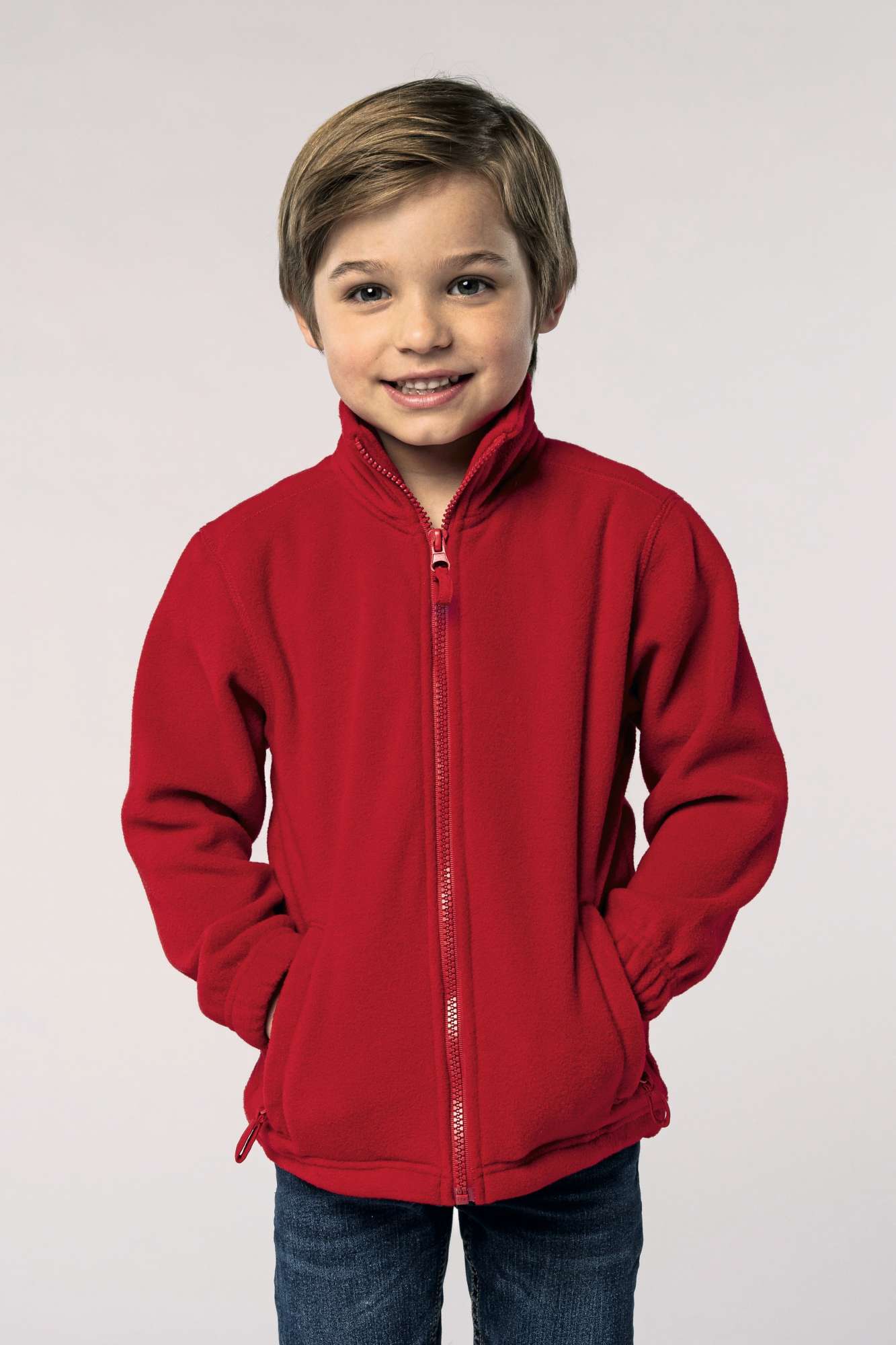 SOL´S Fleecejacke North mit Kordelzug für Kinder, Fir Green 4 Jahre (96/104), L742K