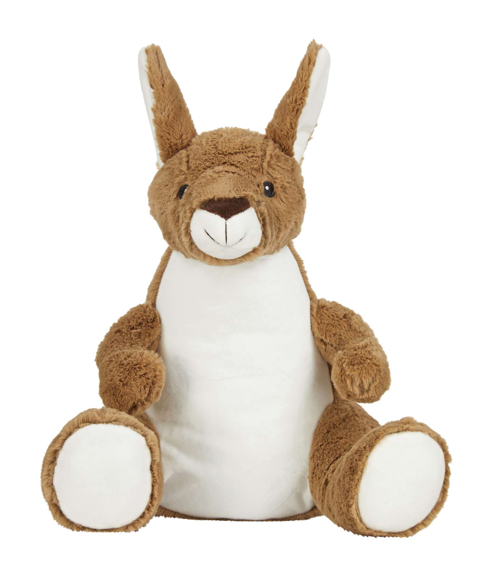 Kuscheliges Zippie Kangaroo mit Reißverschluss