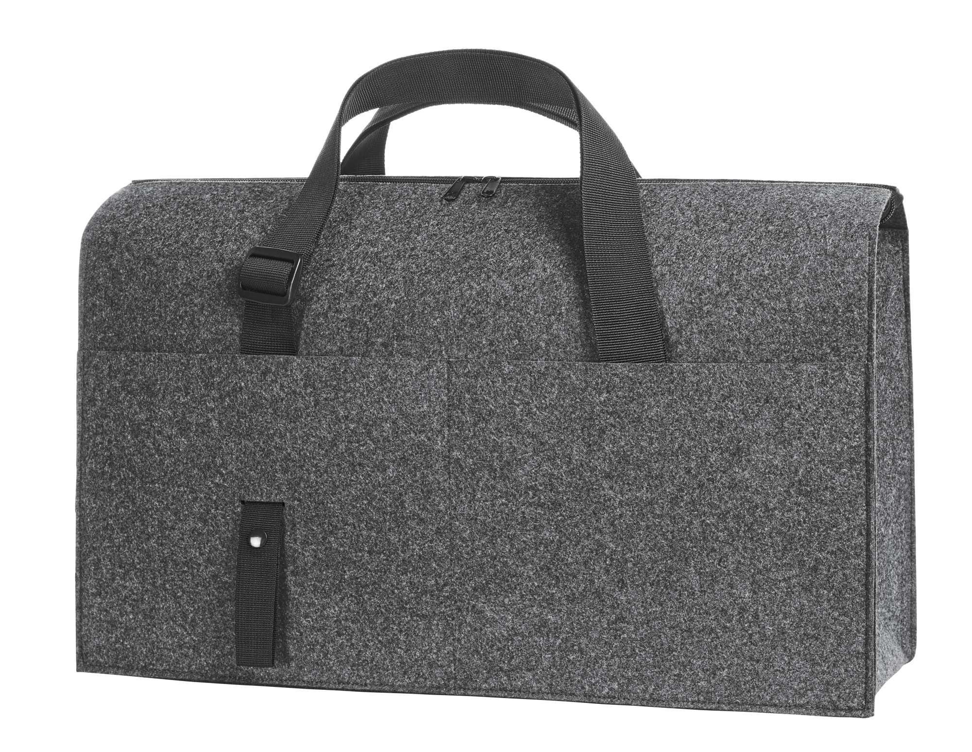 Halfar Organizer XL aus recyceltem PES-Filz, Anthracite 50 x 27 x 16 cm, HF8029