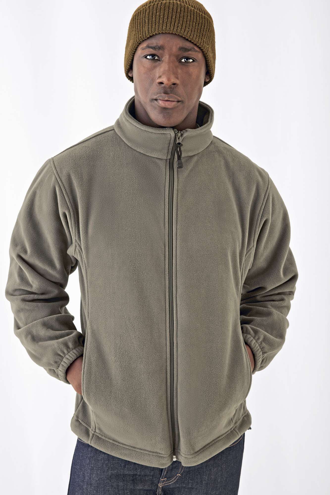 Fleecejacke WindProtek mit Kordelzug