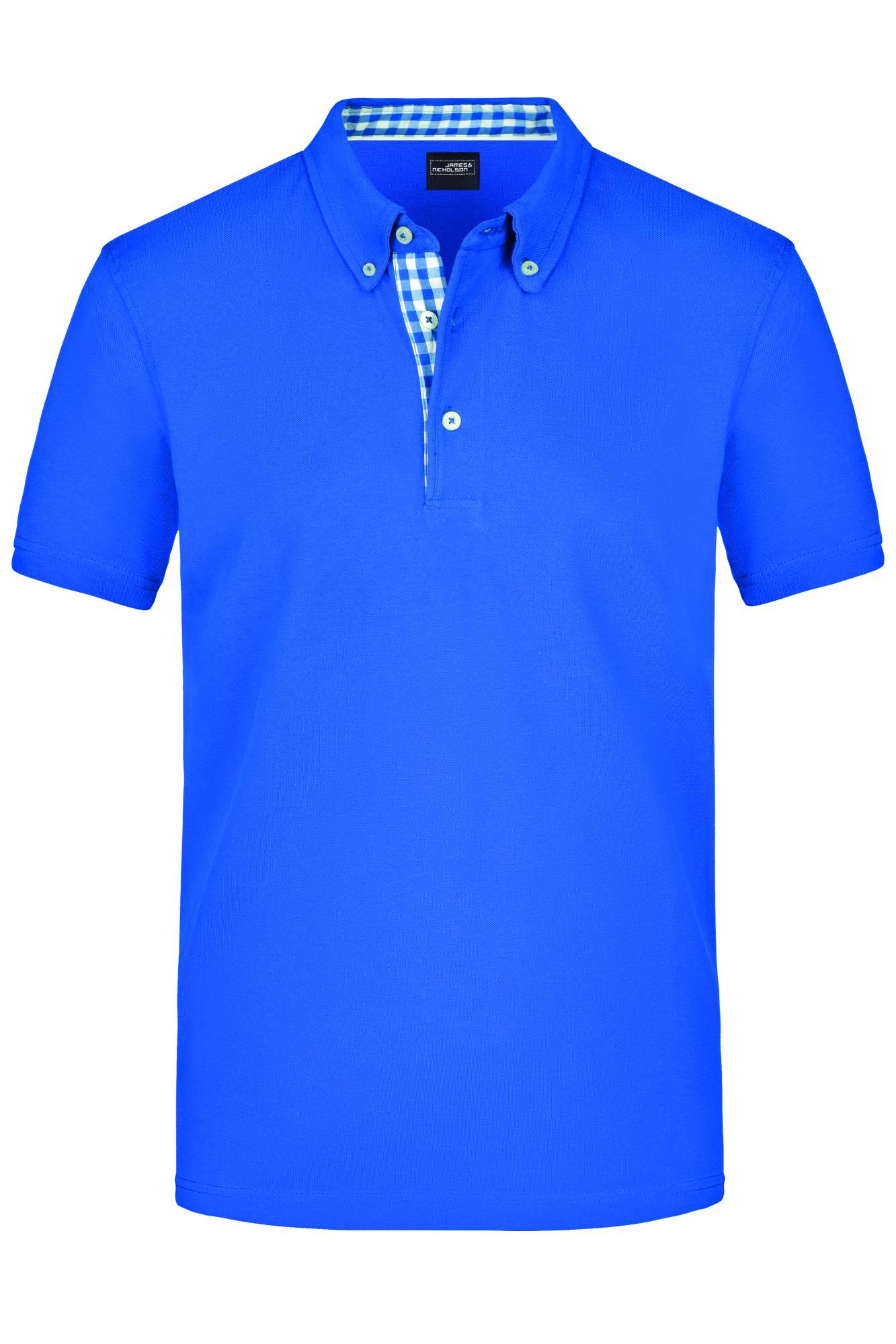 Piqué Polo mit Button-Down-Kragen für Herren
