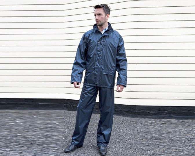 Result Core Regenjacke mit Kapuze, Navy XL, RT225X