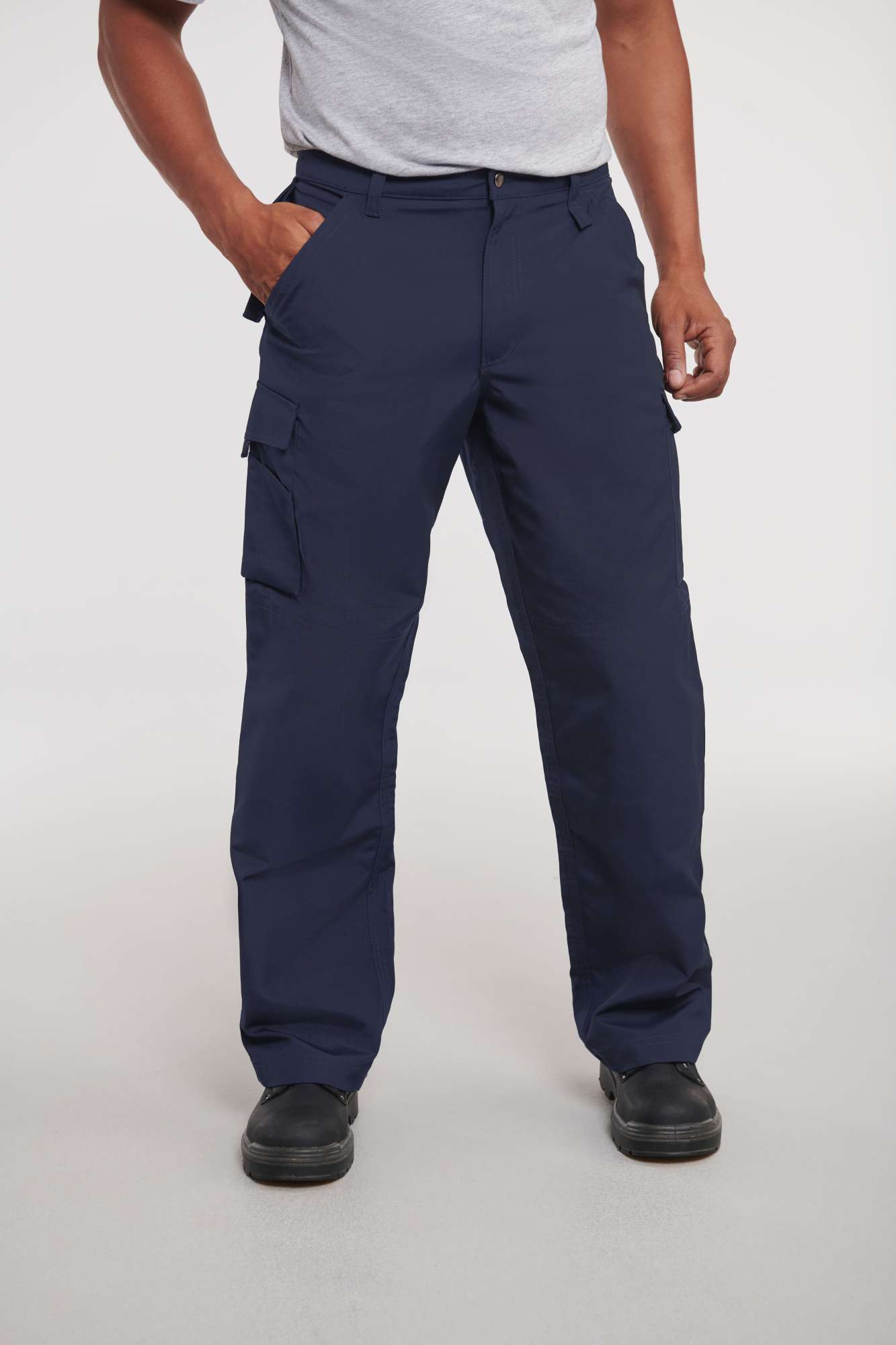 Russel Robuste Workwear-Hosen mit Teflon-Beschichtung, French Navy 46/30, Z015