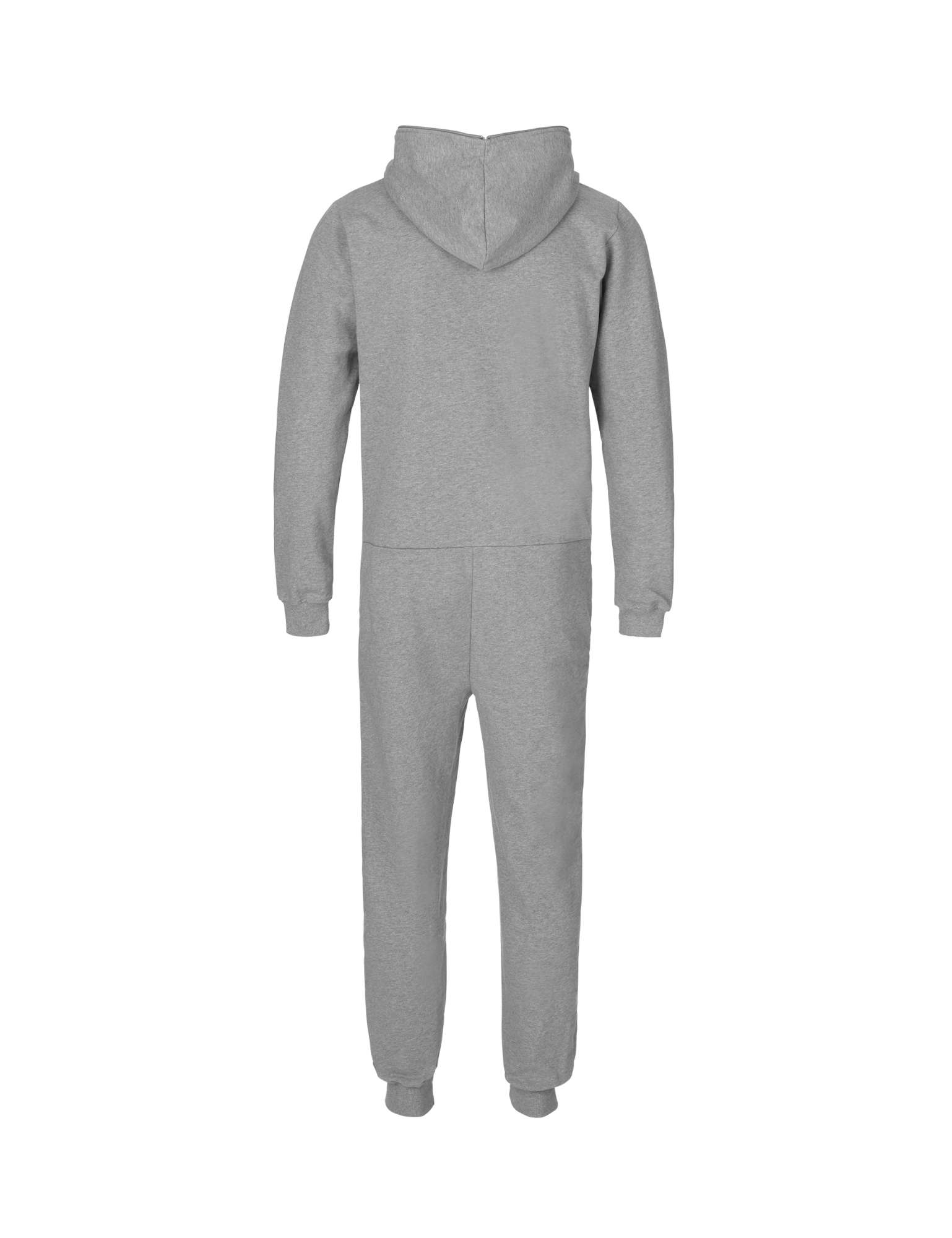 Bio-Baumwoll Jumpsuit mit Kapuze