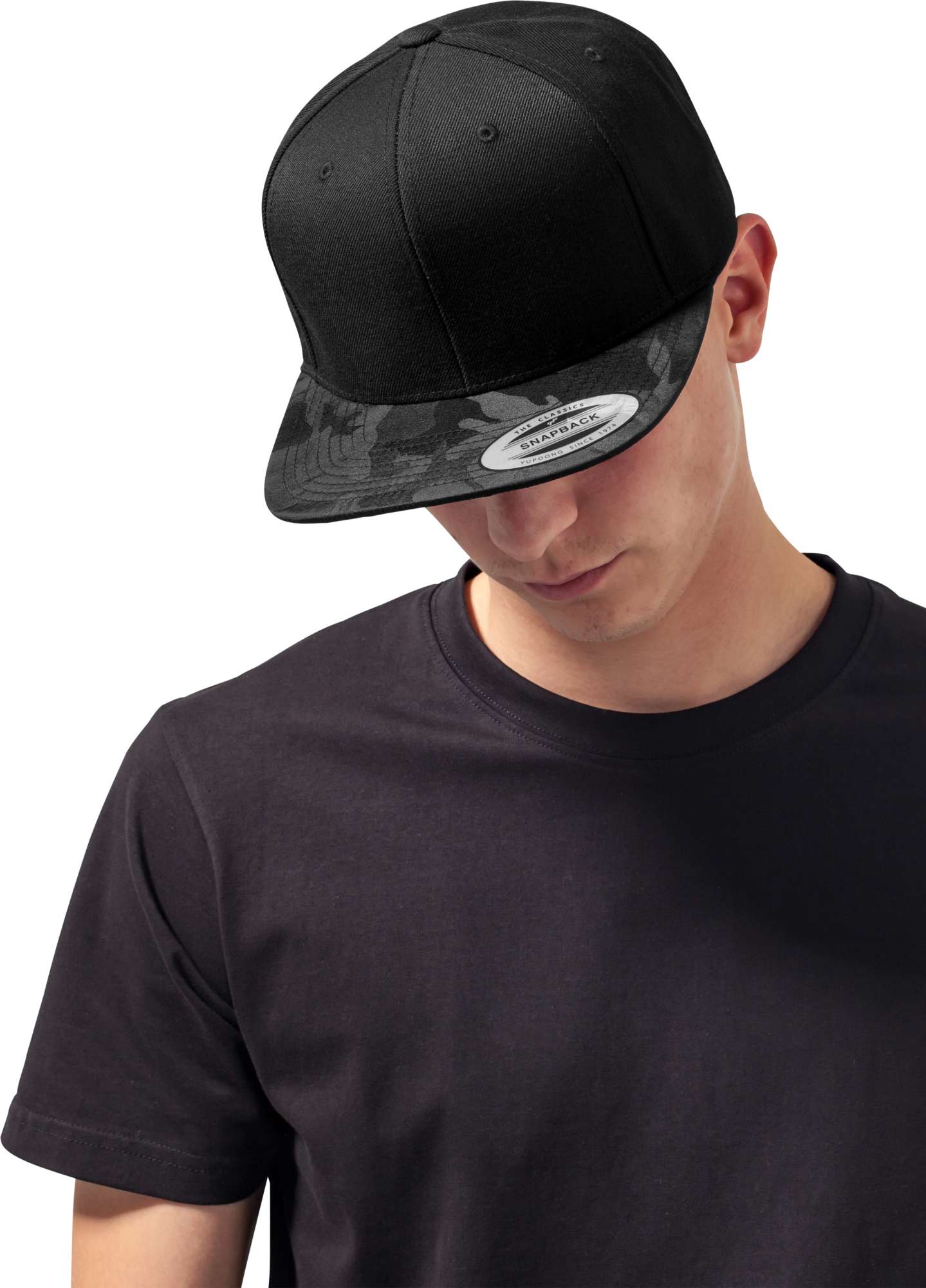 FLEXFIT Camouflage Snapback Cap