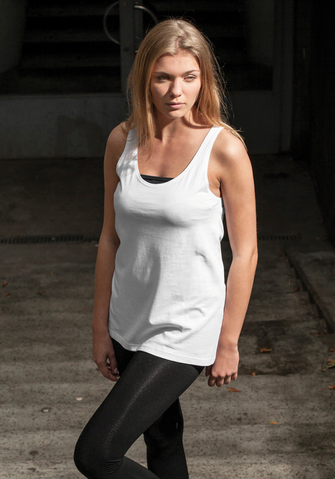 BuildYourBrand Build Your Brand Ladies´ Tanktop Black 4XL (BY019), BY019