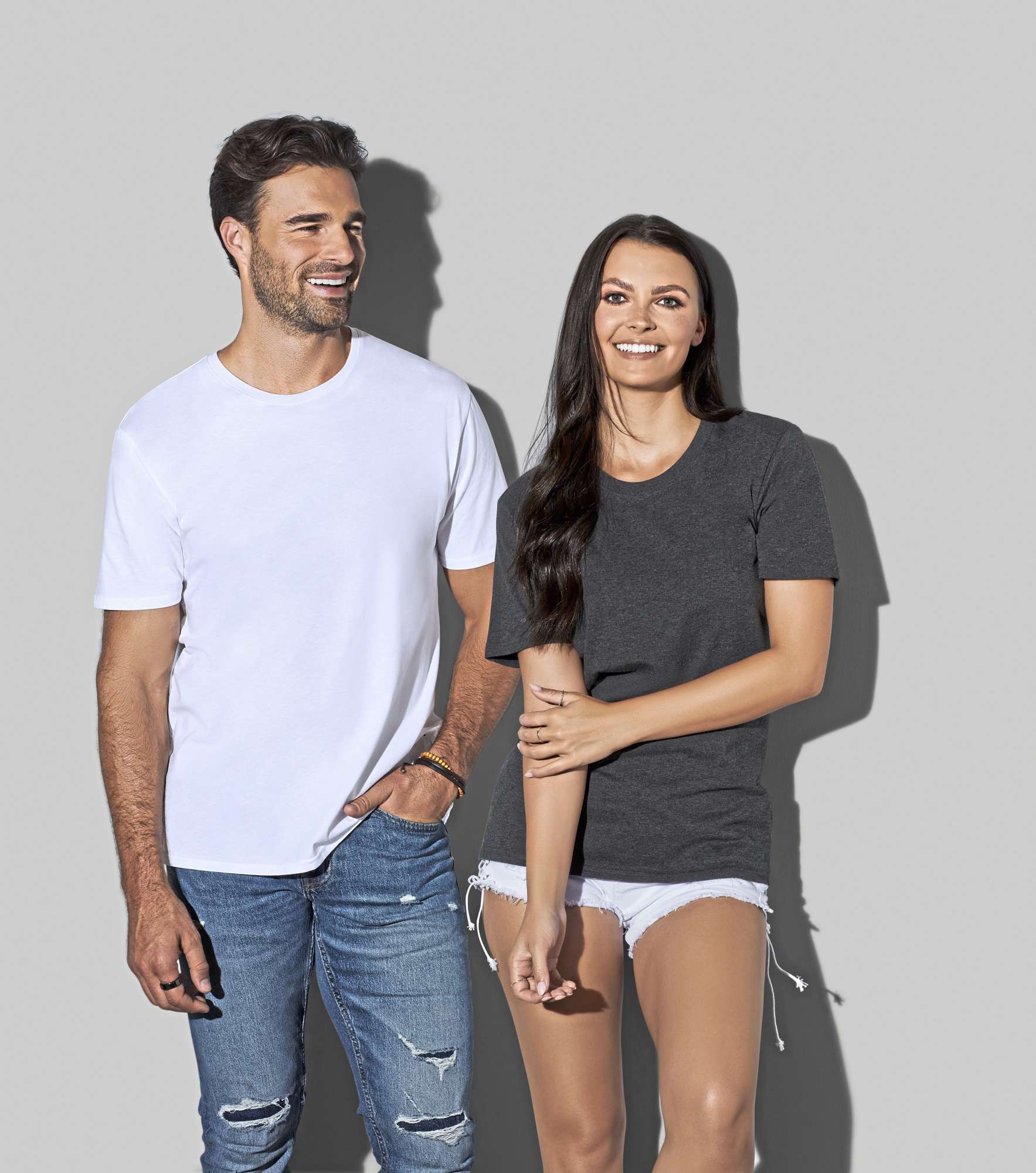 Lux T-Shirt aus 100% Baumwolle
