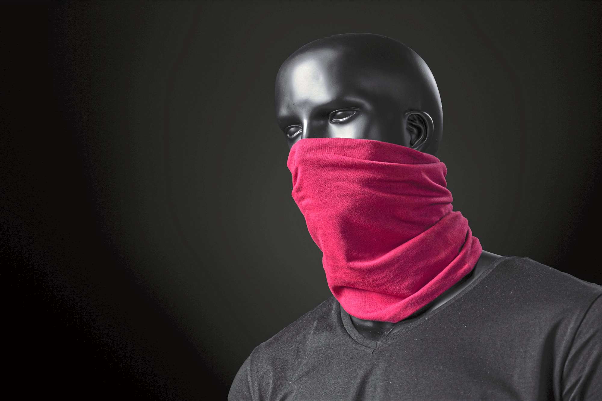 Promodoro Bio-Baumwolle Bandana Sustainable 2022, Black L, E3084