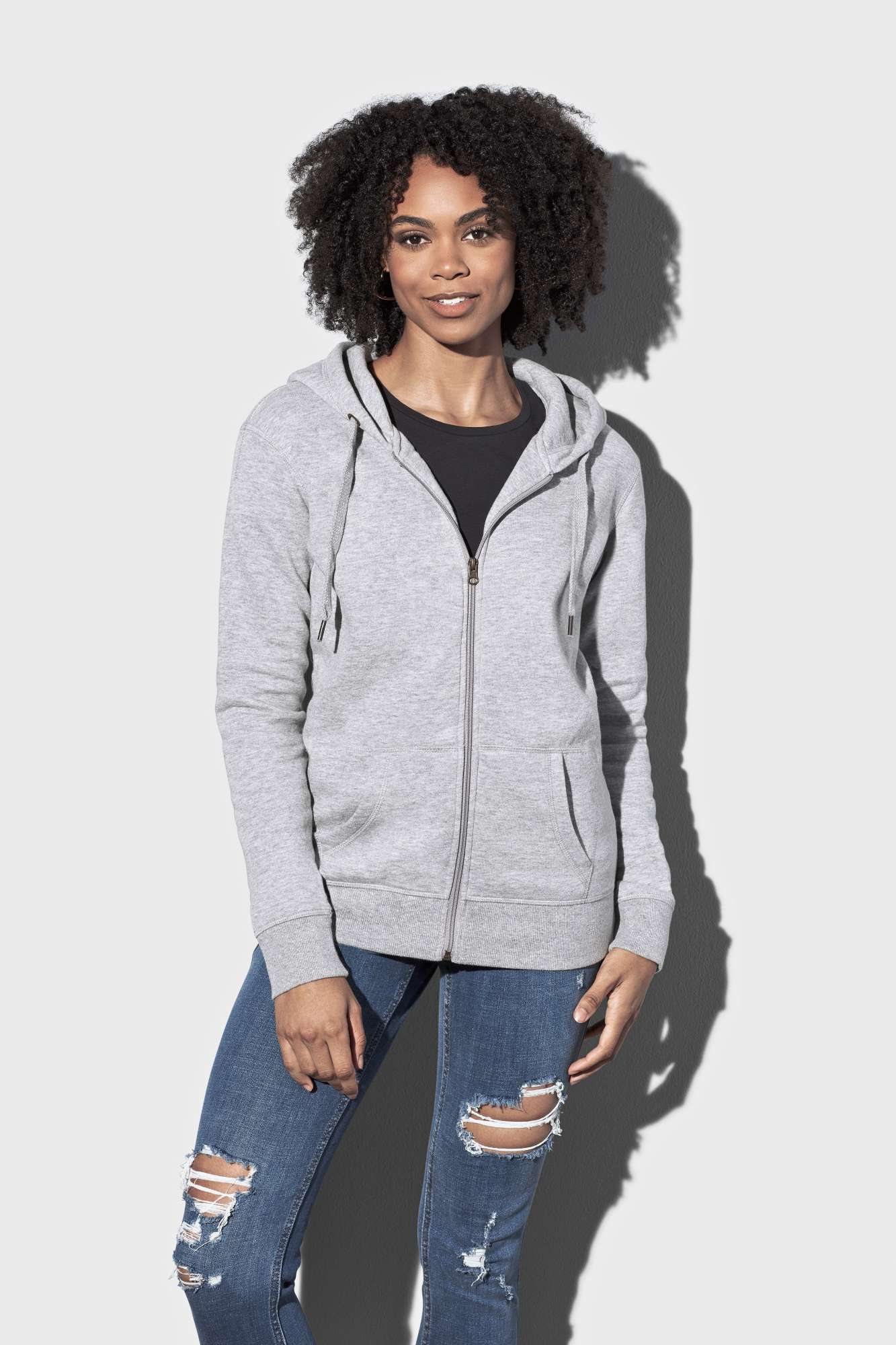 Sweatjacke Select mit Kängurutasche