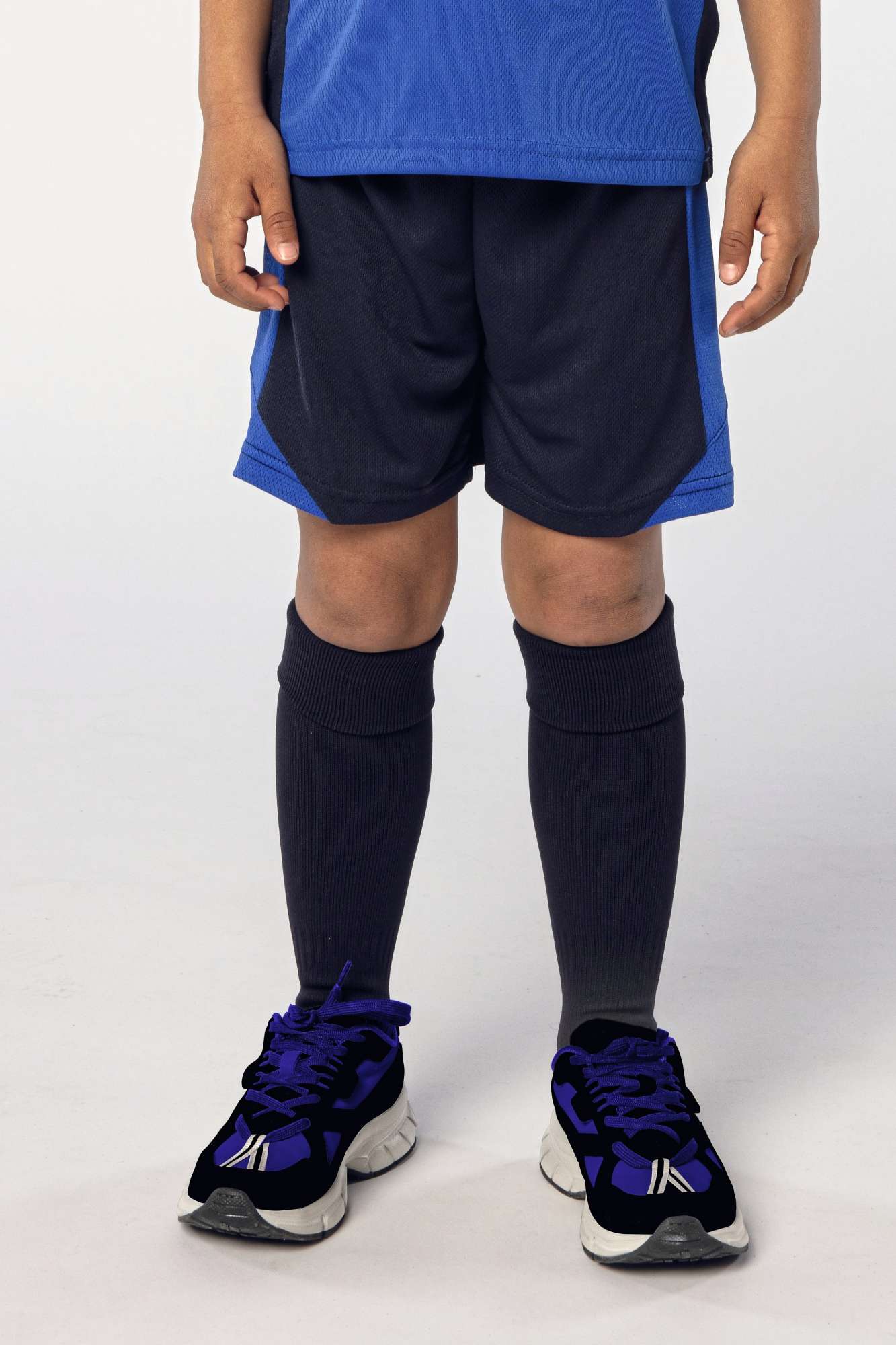 Sporthose Olimpico mit Kontrast-Einsätzen für Kinder