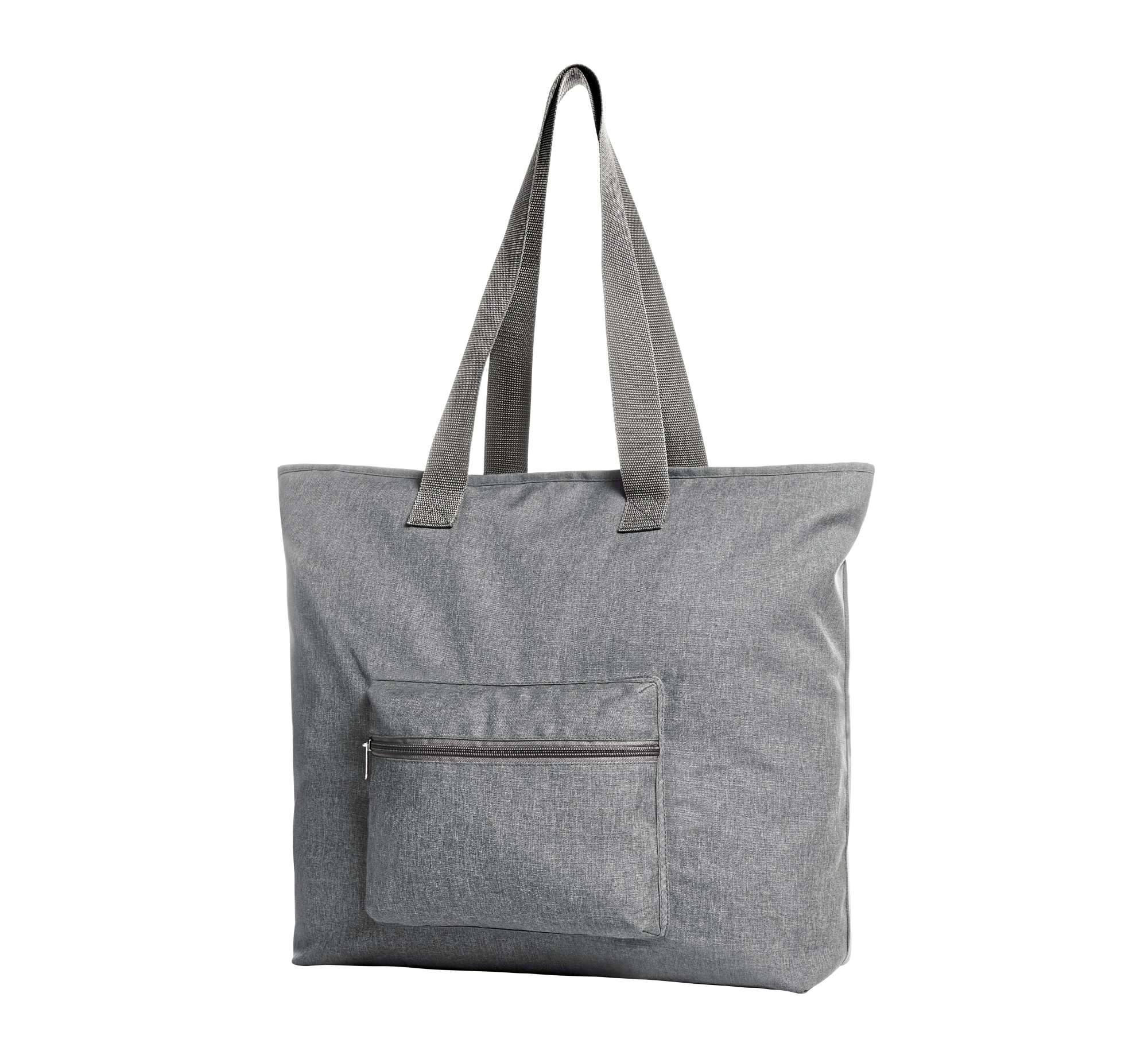 Halfar Großer Polyester Shopper mit Innentaschen in, Navy 40 x 40 x 15 cm, HF15017