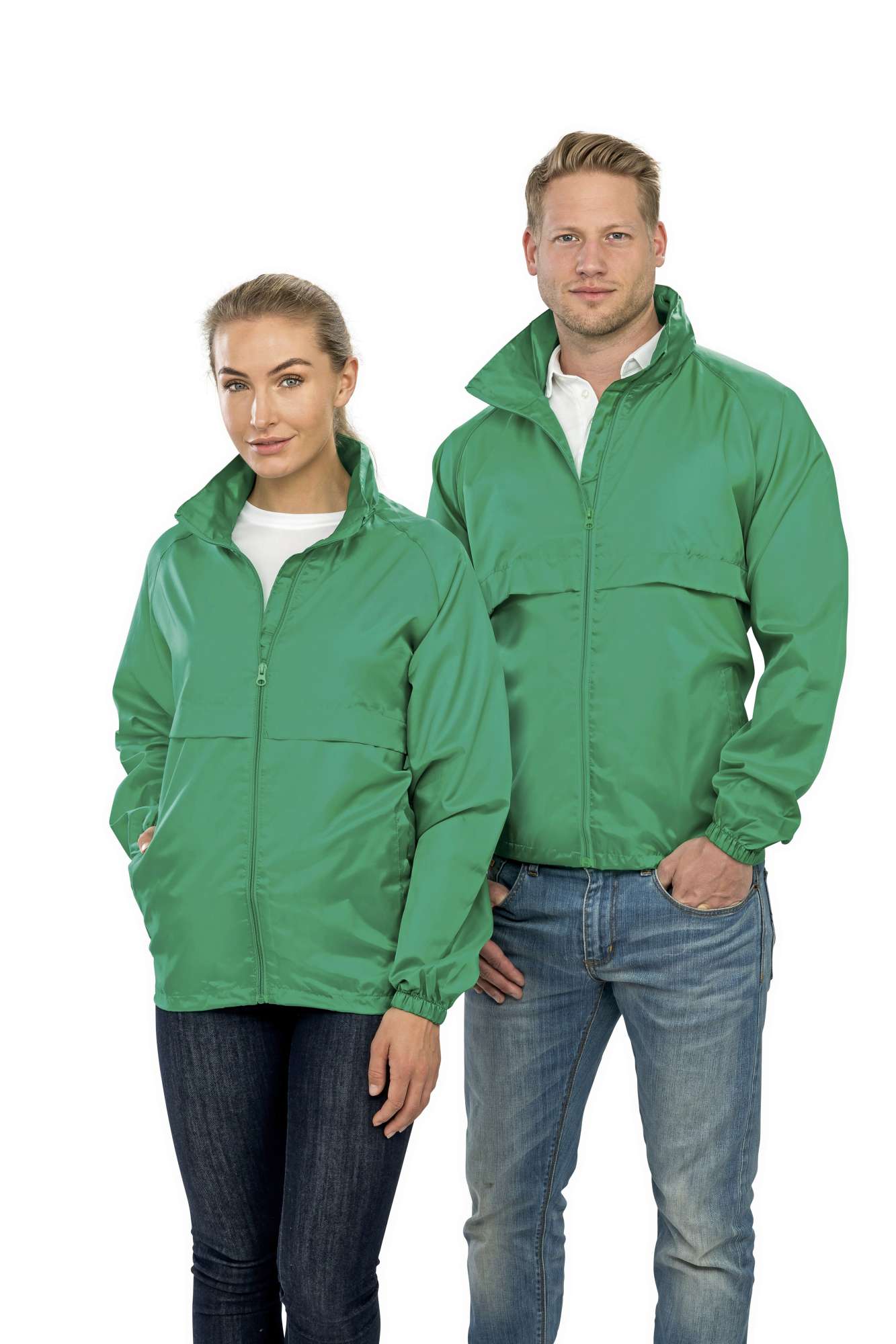 Result Core Leichte Windjacke mit versteckter Kapuze, Red L, RT204