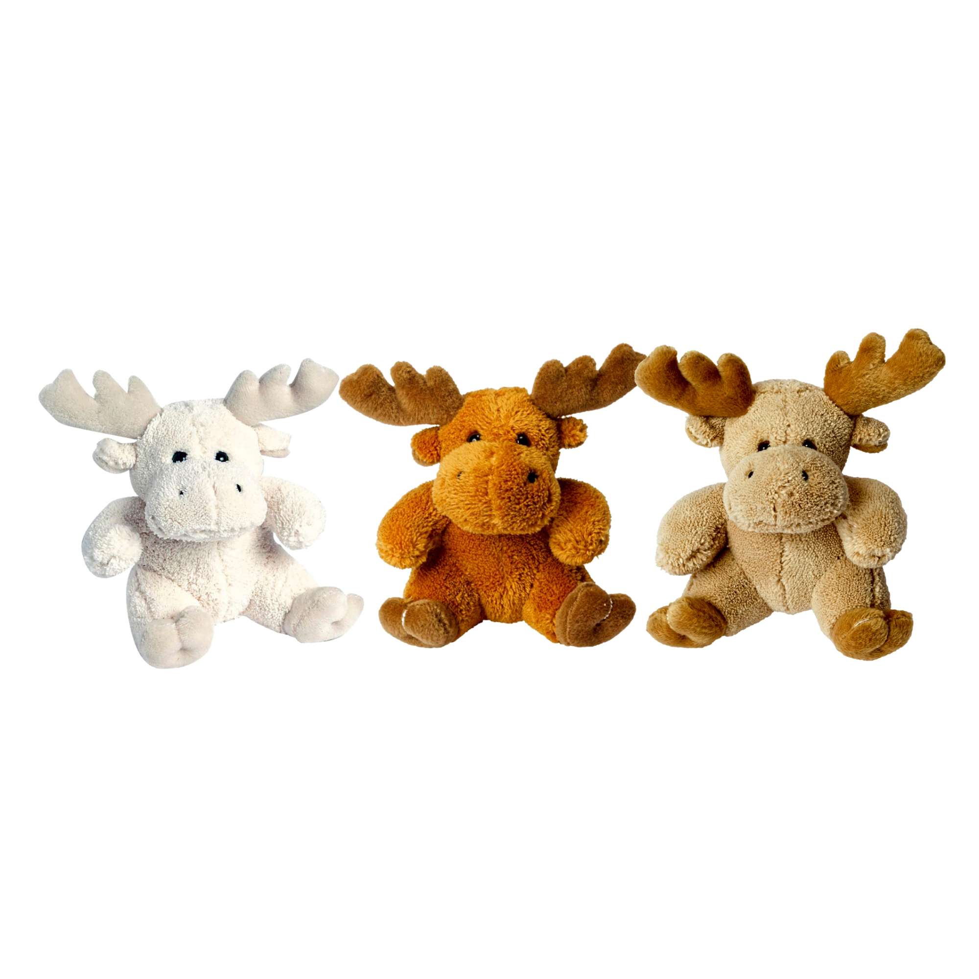 Mbw MiniFeet® Elch Caro aus Softplüsch, Brown 15 cm, MBW60600