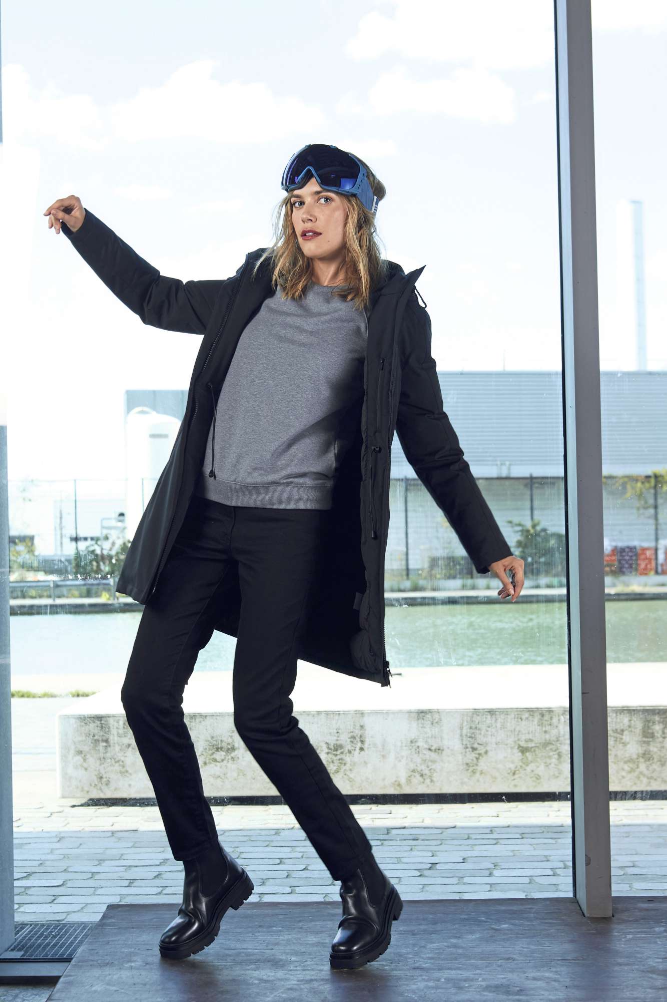 Sweatshirt Nelson aus French Terry für Damen