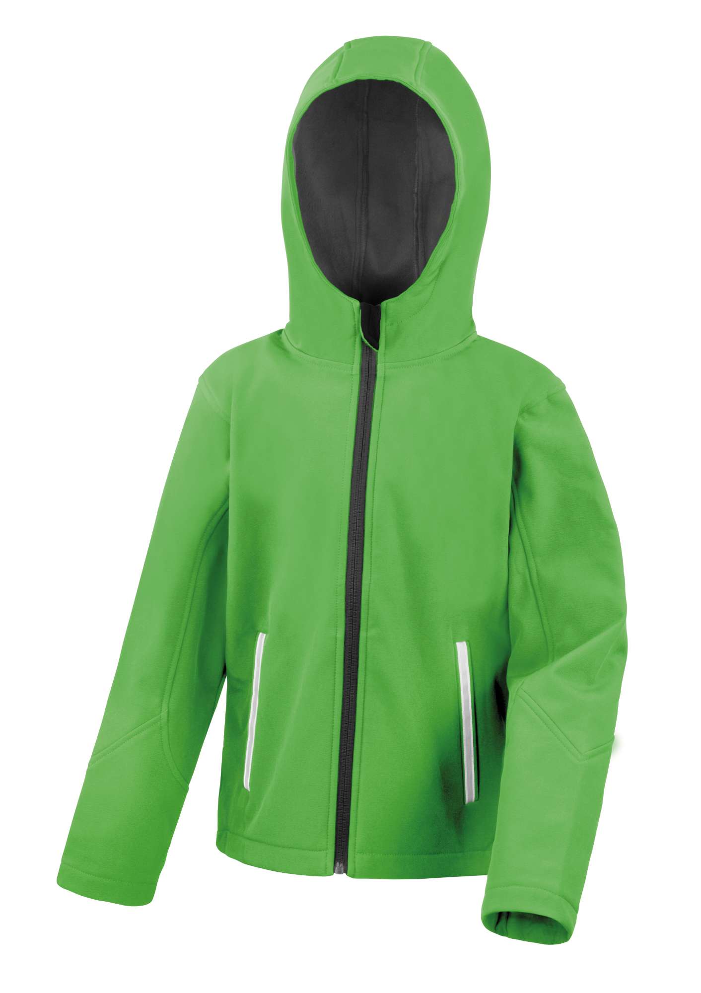 Softshelljacke mit Kapuze und Fleece für Kinder