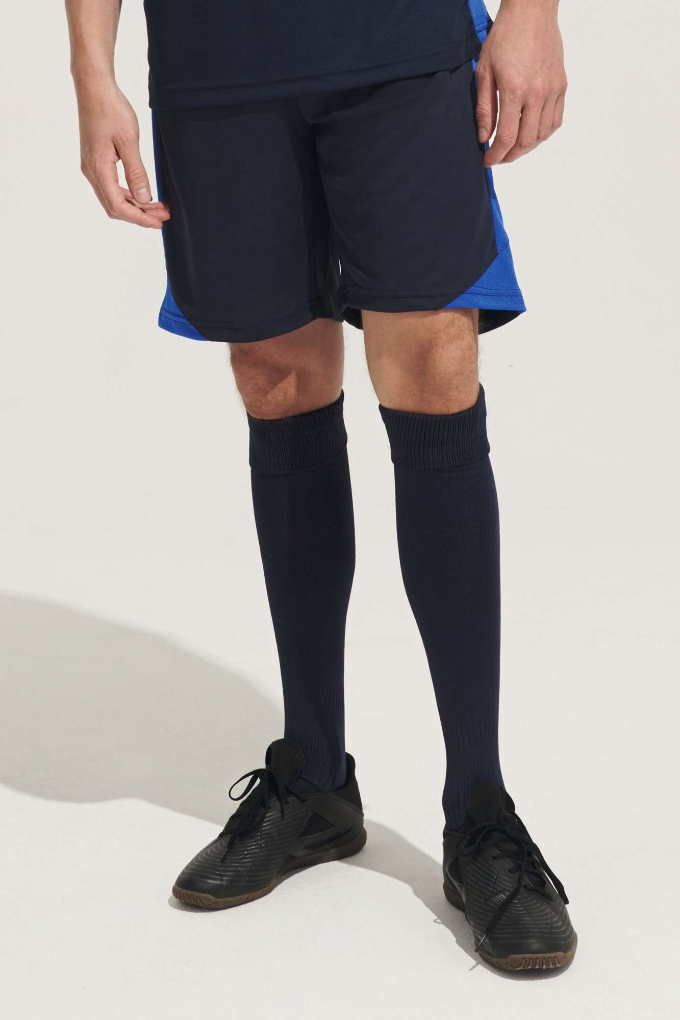 Olimpico Contrast Shorts mit Mesh-Einsätzen