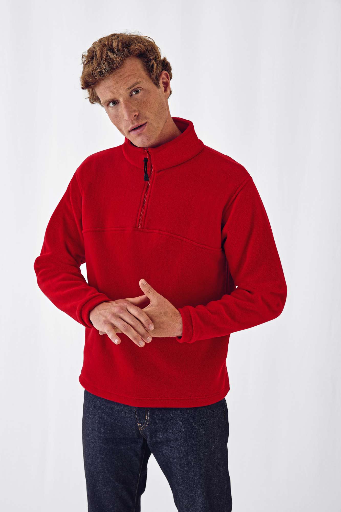 Fleece-Pullover Highlander+ mit Kordelzug
