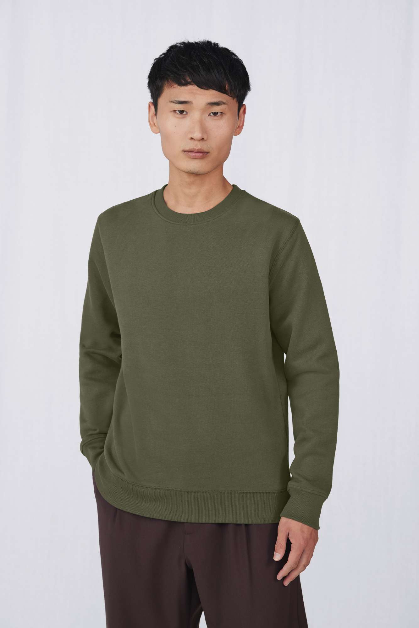 KING Crew Neck Sweatshirt aus Baumwolle/Polyester