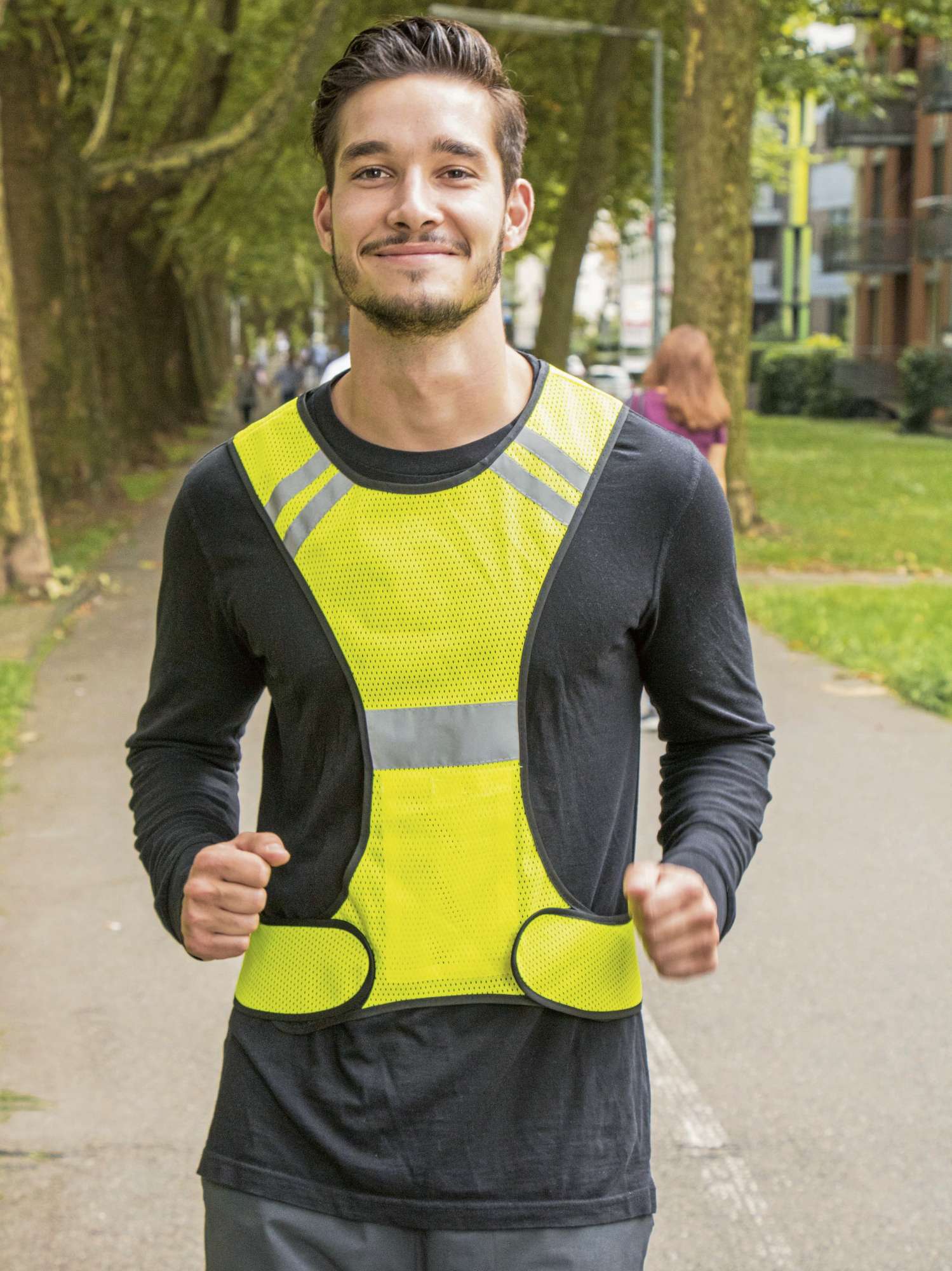 Hi-Vis Jogger-Vest Ulm mit Klettbändern