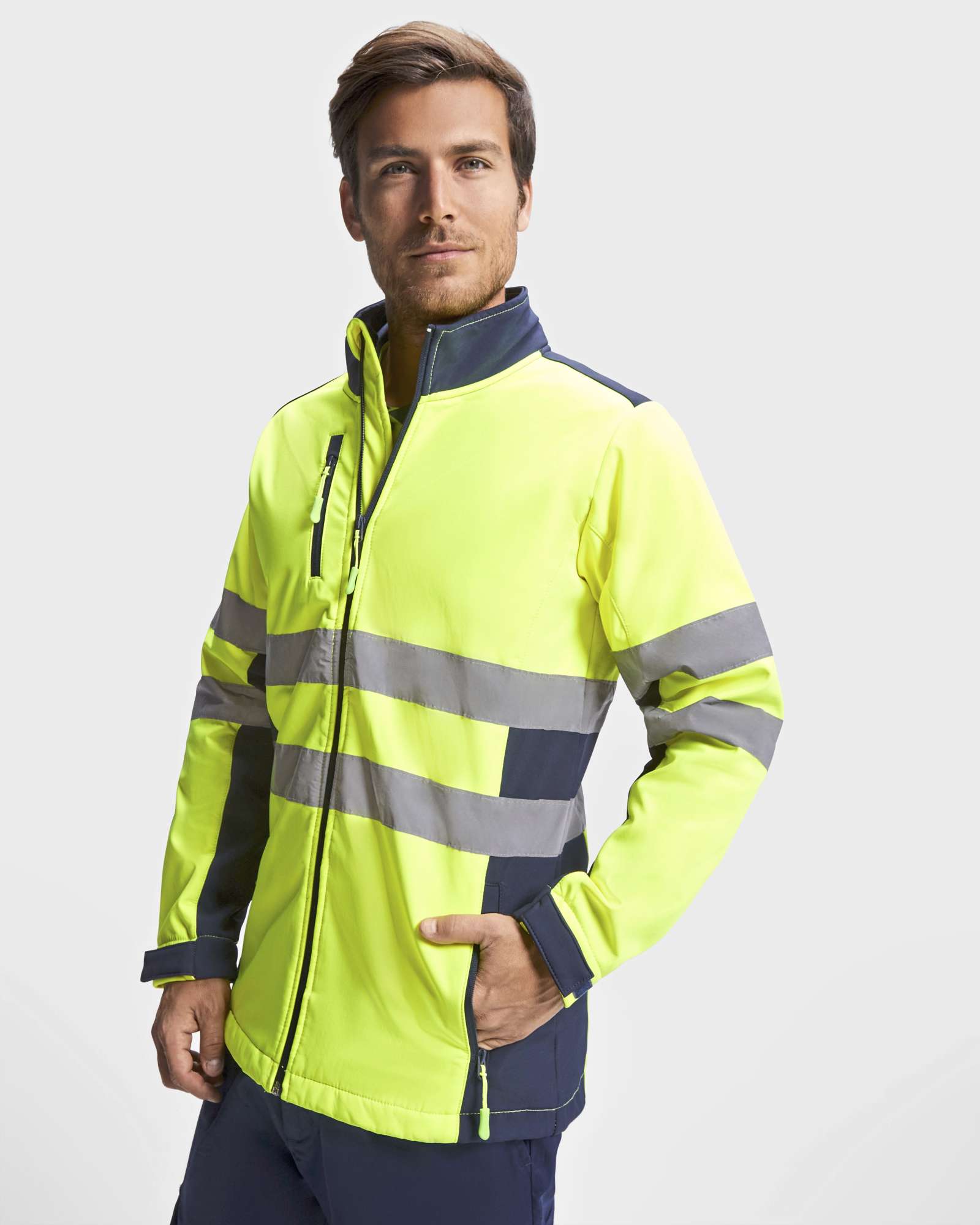 Antares Softshell-Jacke mit Mikrofleece