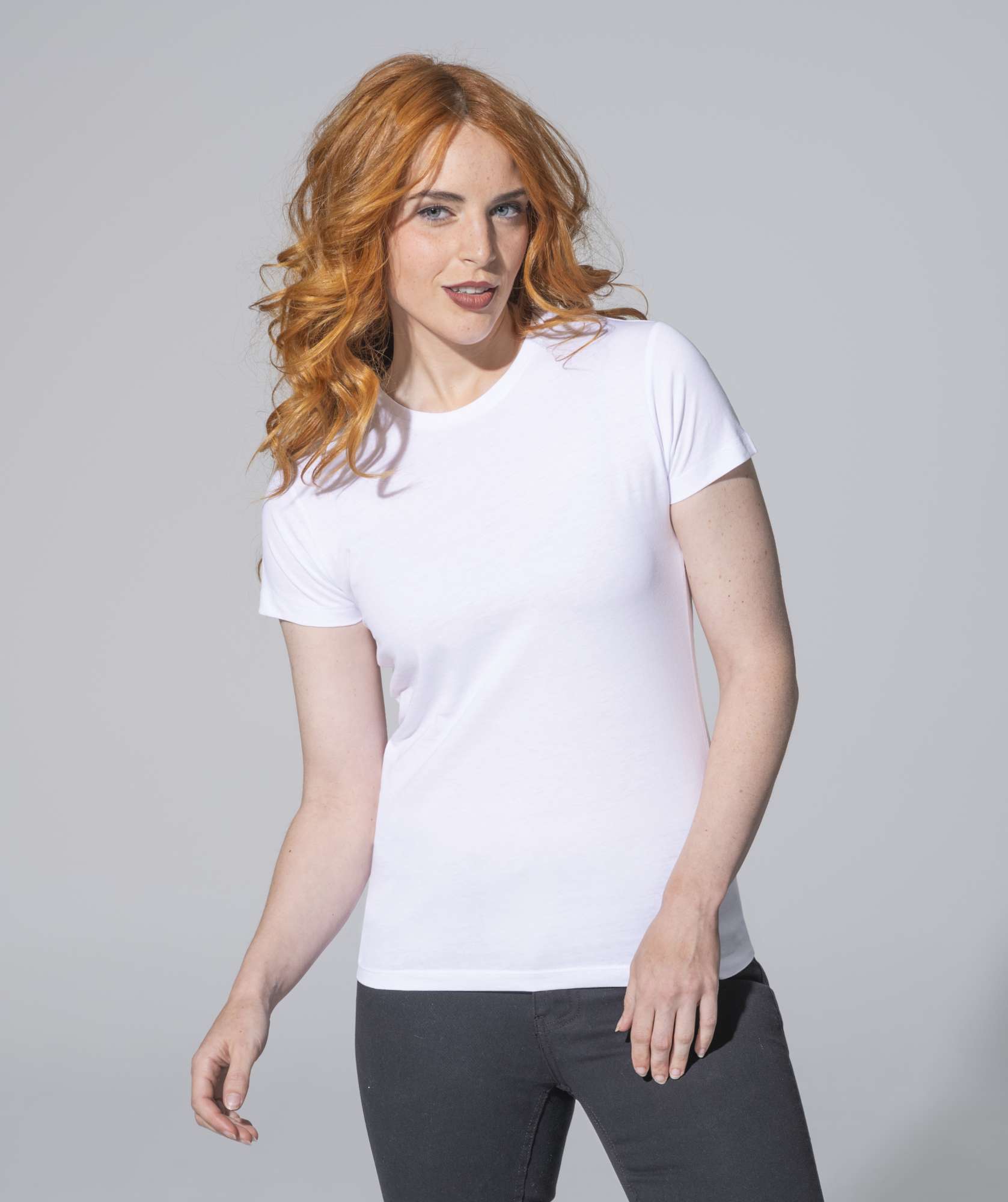 Regular Comfort T-Shirt Baumwolle für Damen