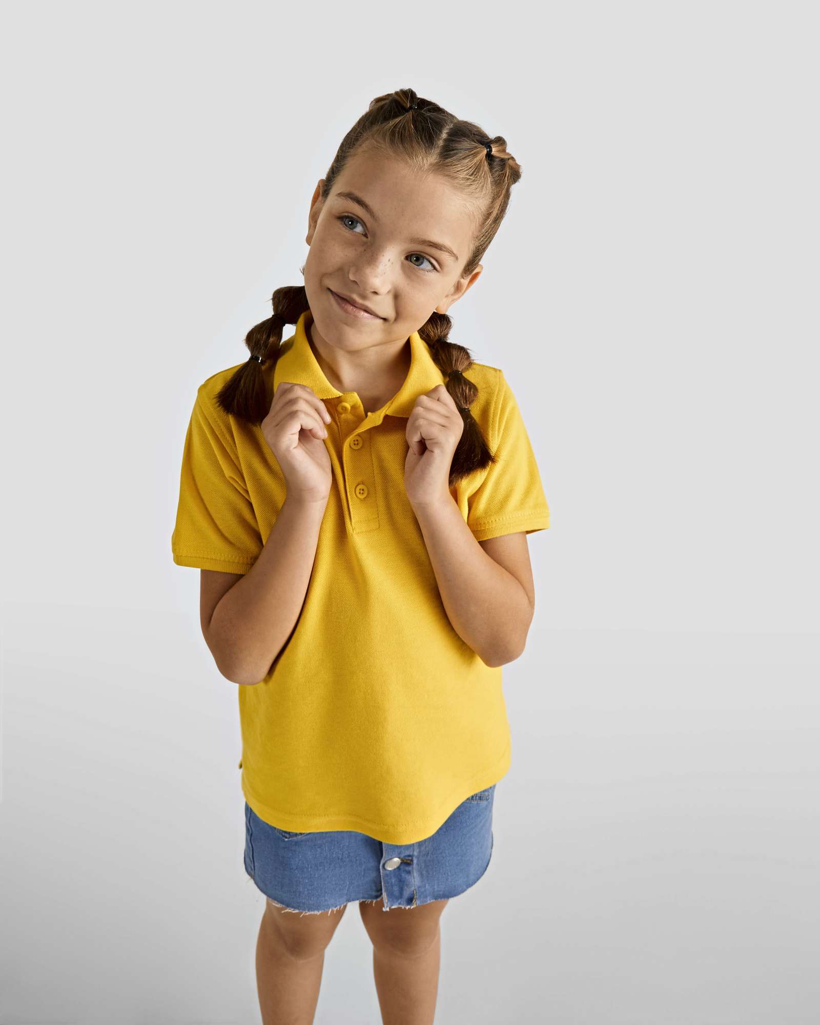 Poloshirt aus Baumwoll-Piqué für Kinder