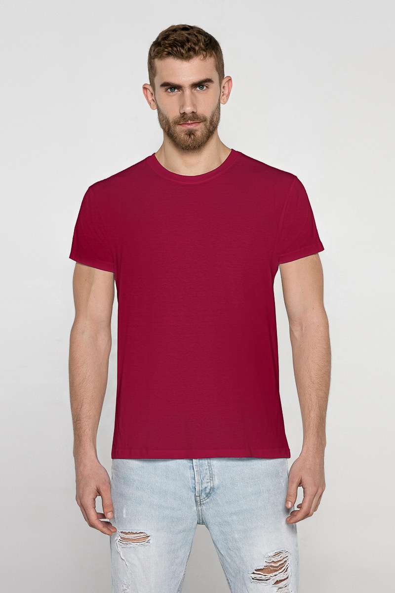 Nath T-Shirt mit Ripp-Kragen