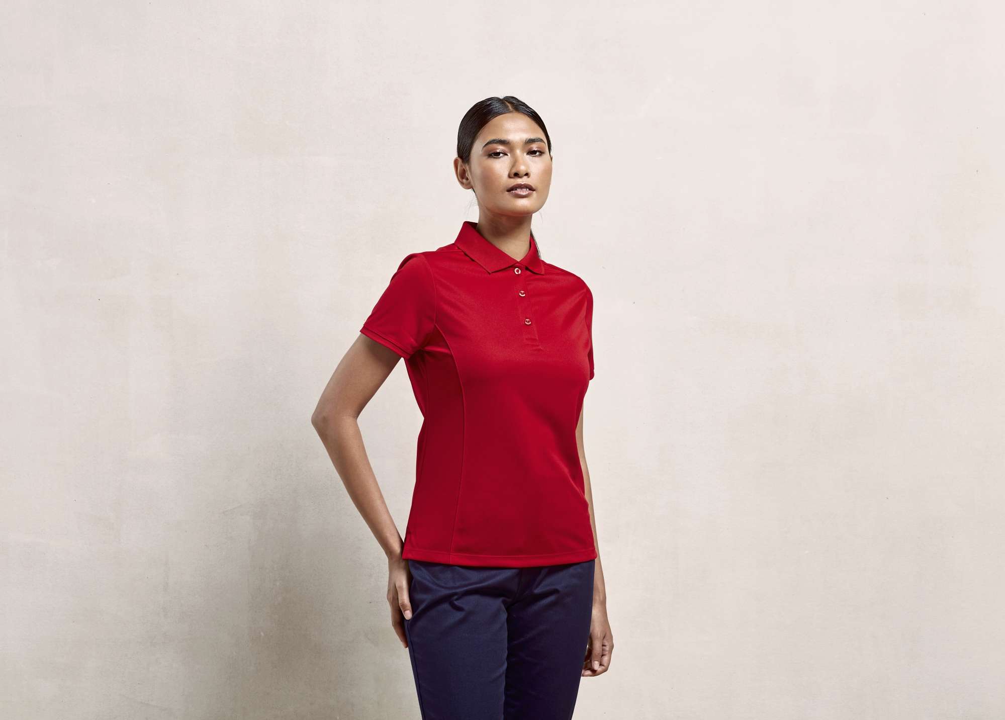 Premier Workwear Coolchecker® Piqué Poloshirt, atmungsaktiv für Damen, Turquoise (ca. Pantone 312C) XS, PW616