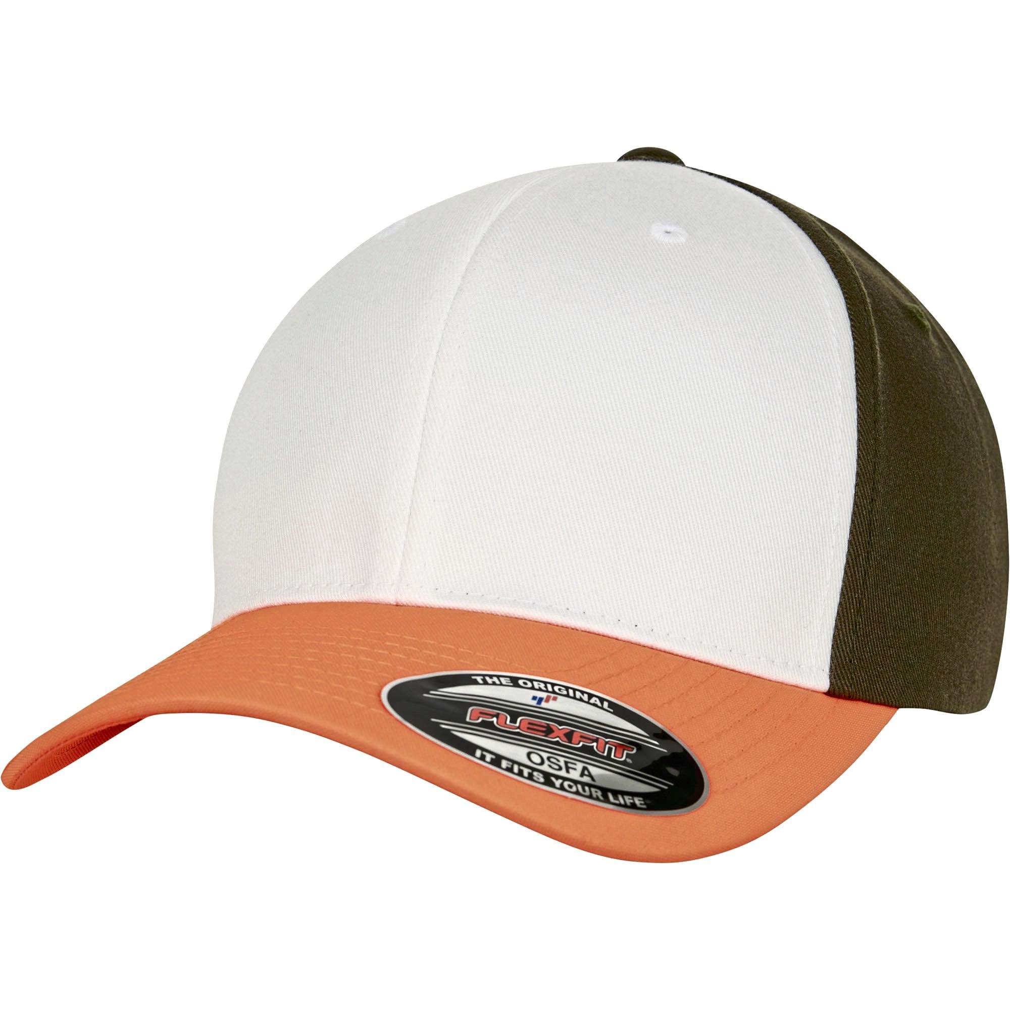 3-Tone Flexfit Cap mit Gummiband