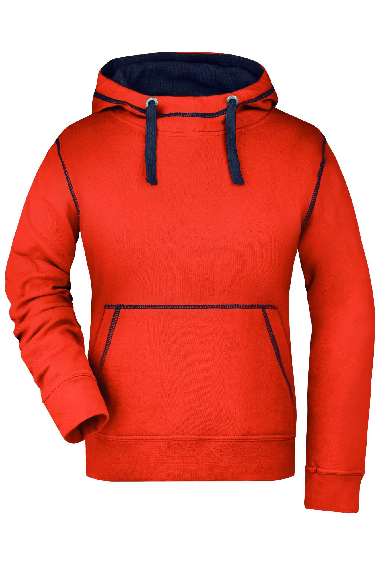 Lifestyle Hoody mit Kontrastnähten für Damen
