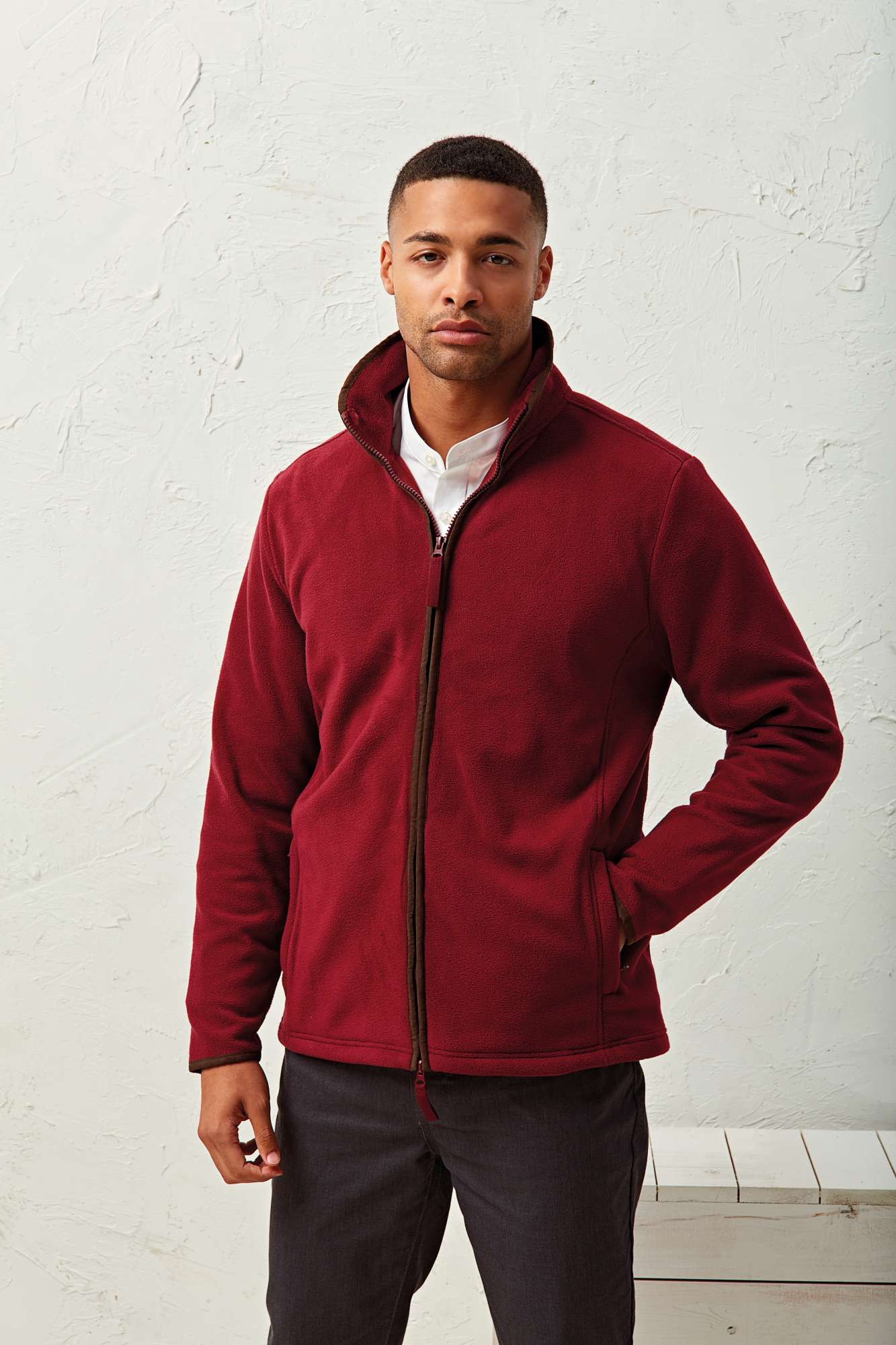 Fleecejacke Artisan mit Reißverschluss für Herren