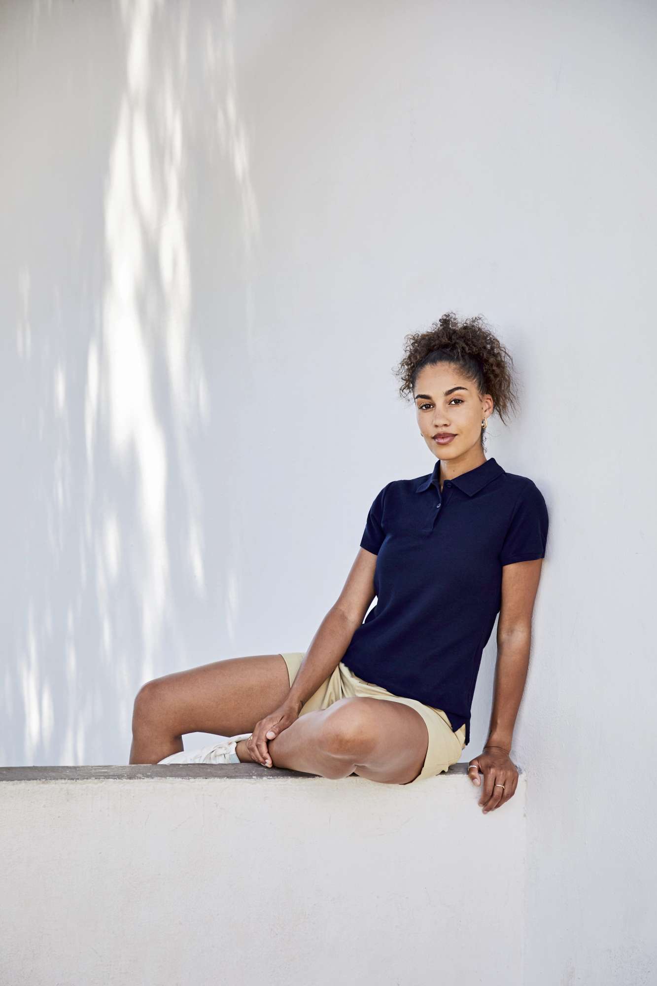 Fruit of the Loom Premium Polo Shirt Slim-Cut für Damen, Navy XL, F520