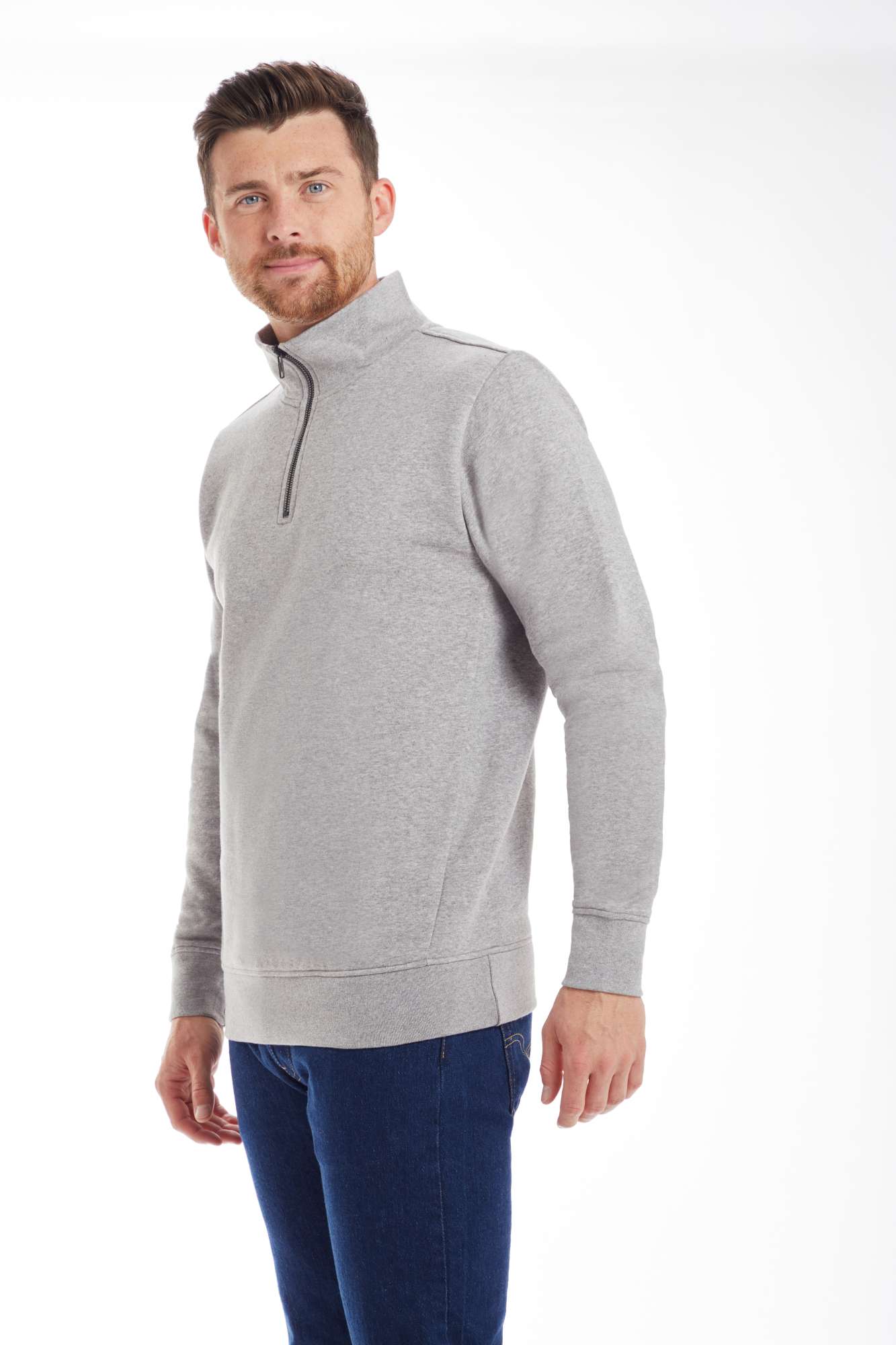 Mantis Quarter Zip Sweat aus Bio-Baumwolle