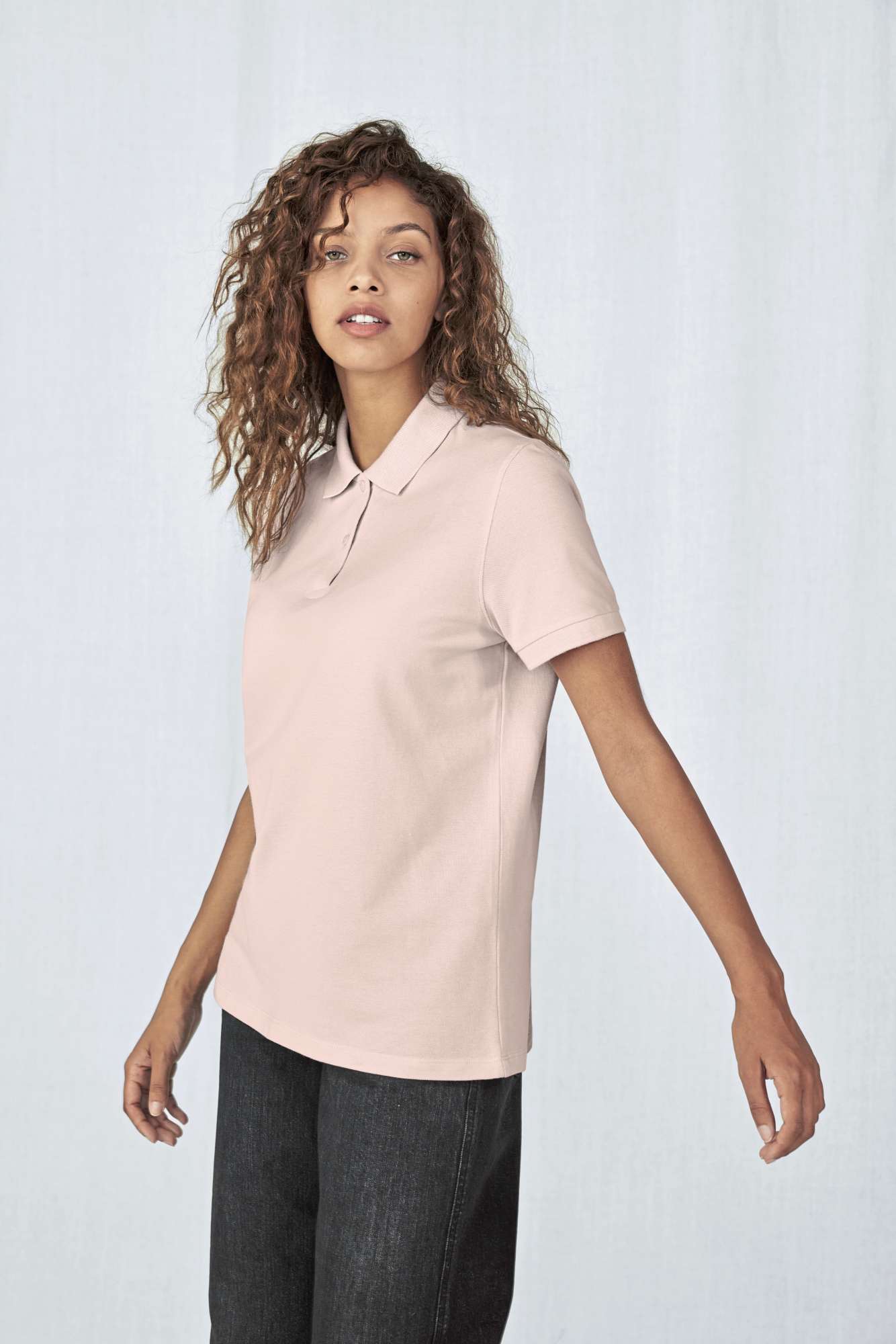 B&C Polo 180 aus Baumwolle für Damen, Meta Orange M, BCPW461