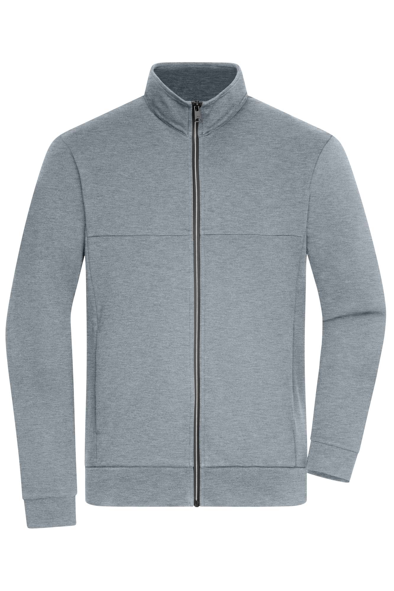 Sportjacke mit durchgehendem Reißverschluss