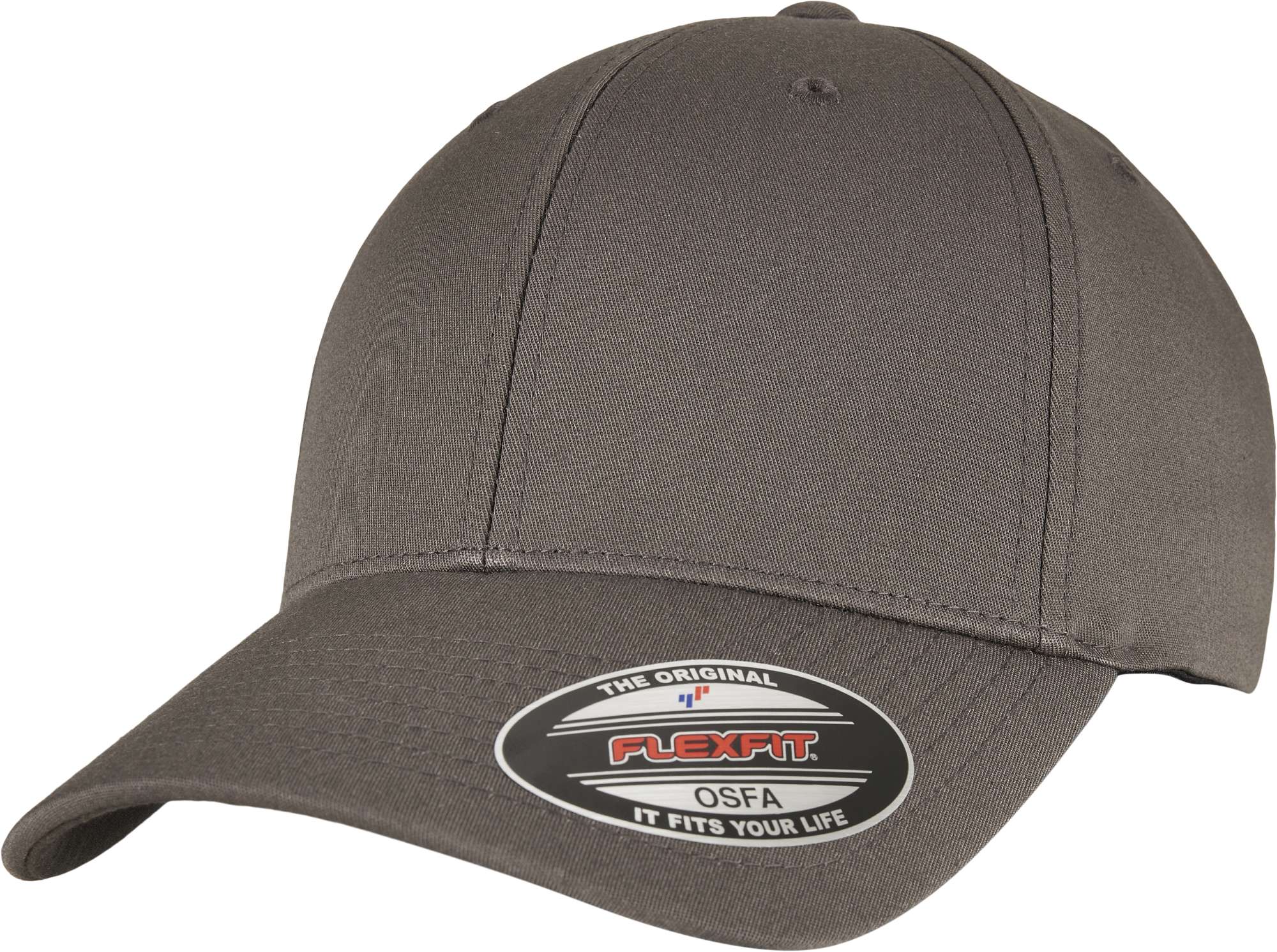 Alpha Shape Flexfit Cap mit flacher Front