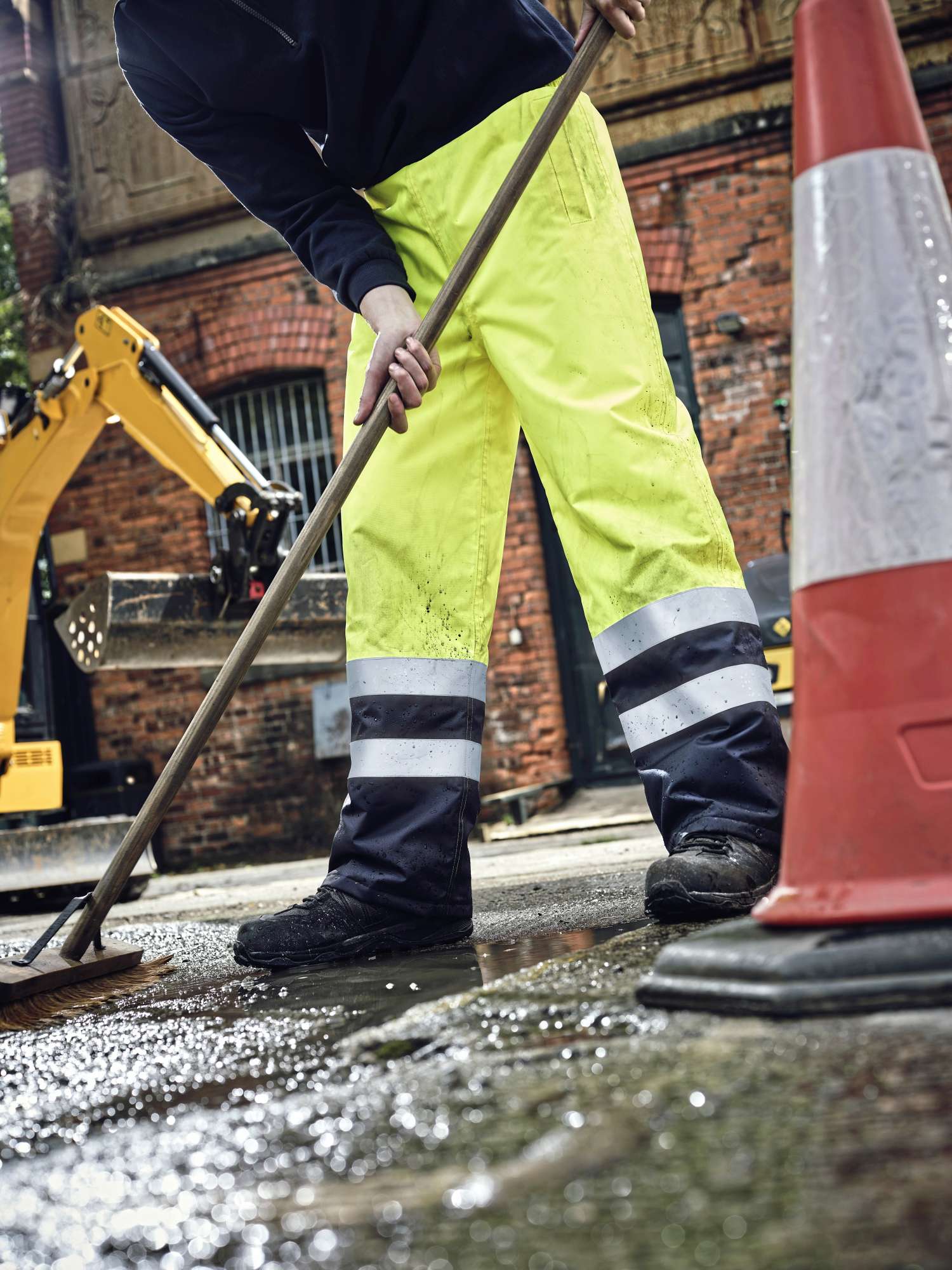 Hi-Vis Isolierte Überhose, EN 20471