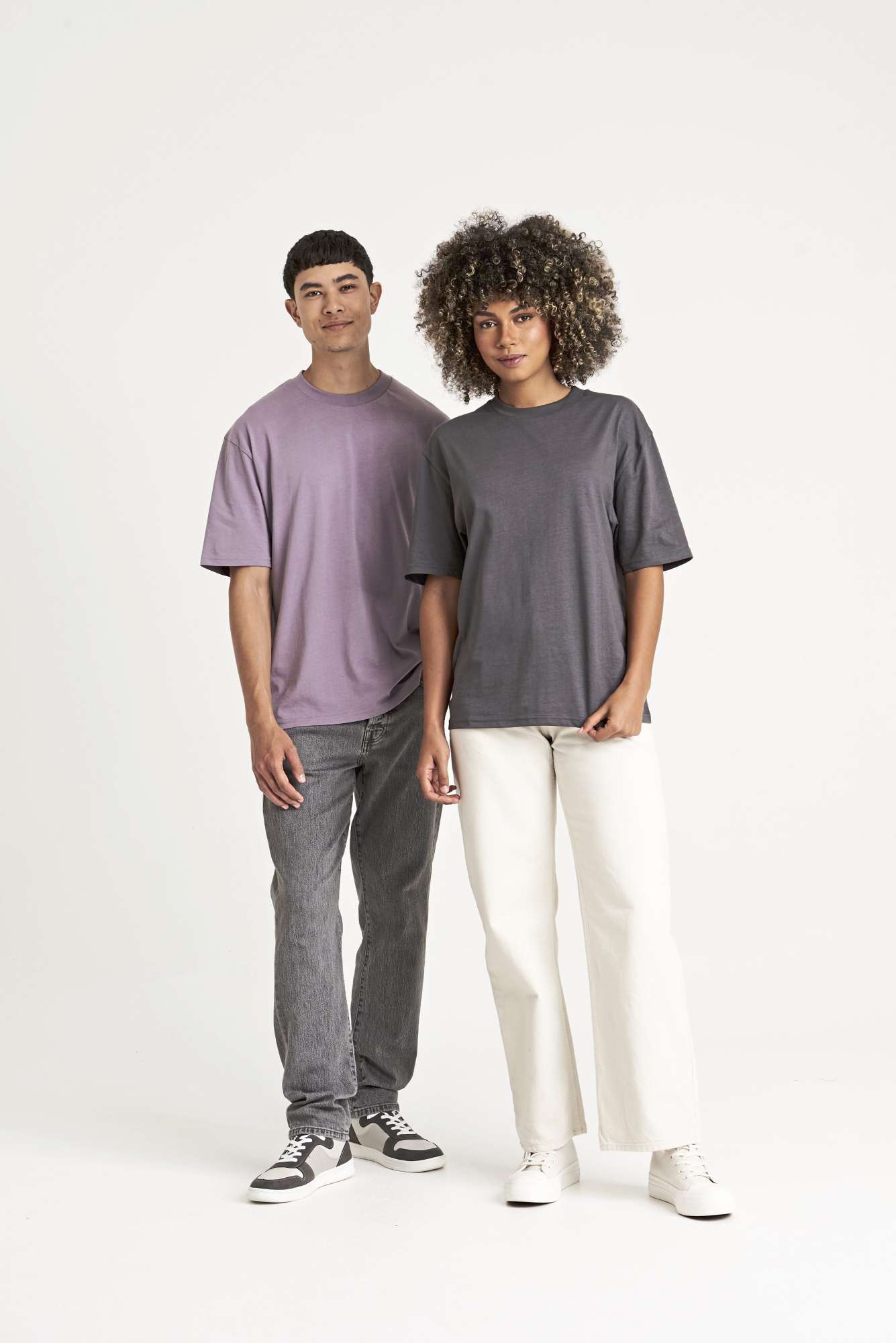 Oversize T-Shirt aus gekämmter Baumwolle
