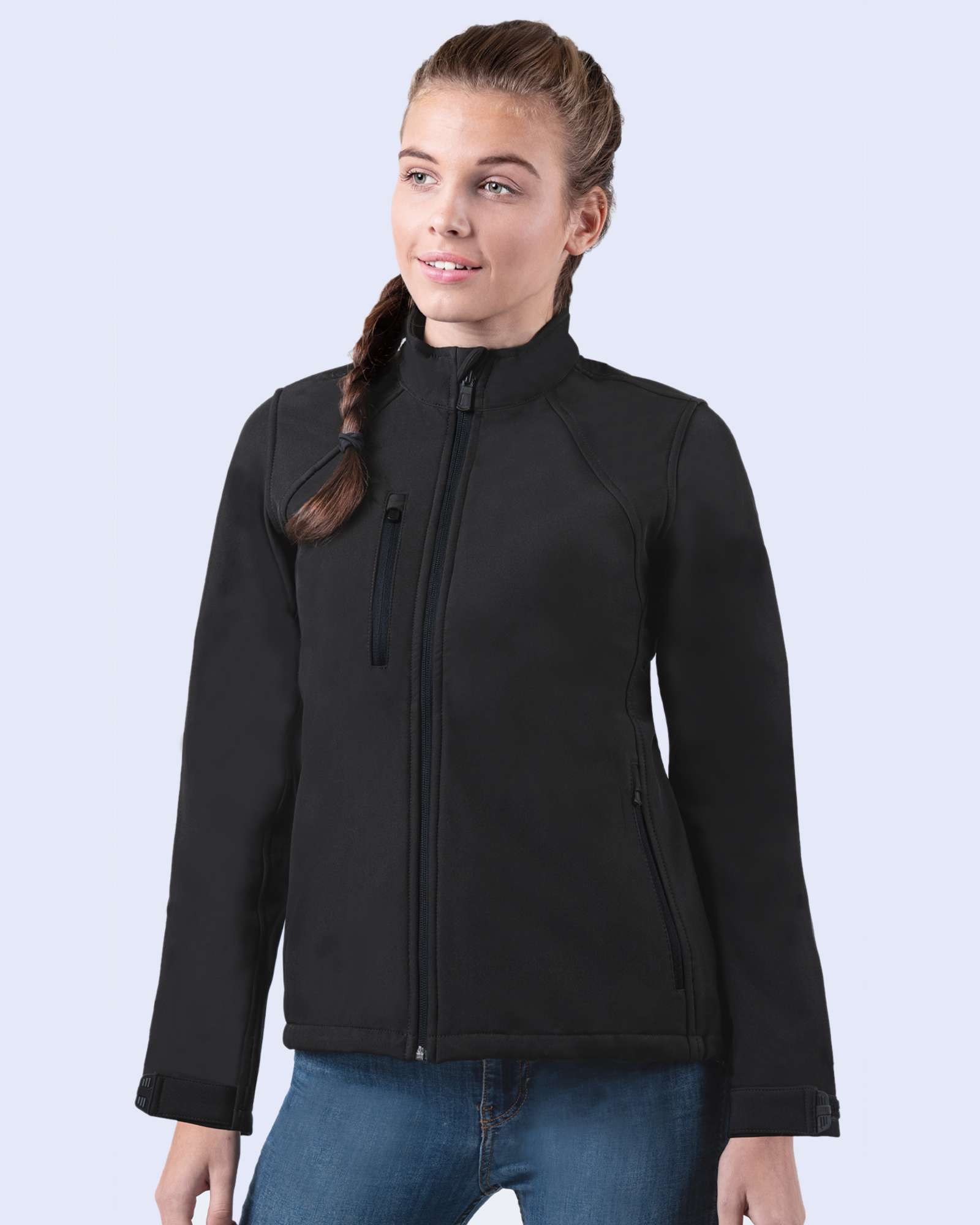 Softshell-Jacke mit 4-Lagen-Material für Damen