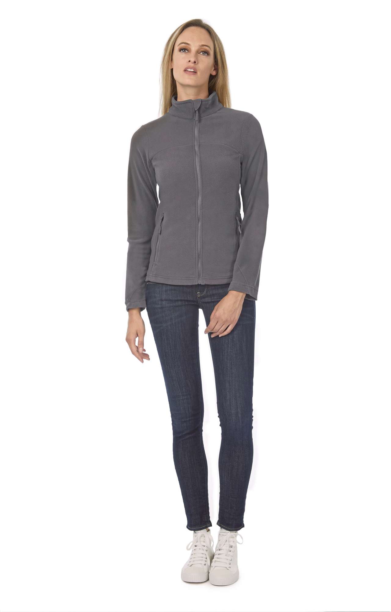 Fleecejacke Coolstar mit Schnittabnähern für Damen