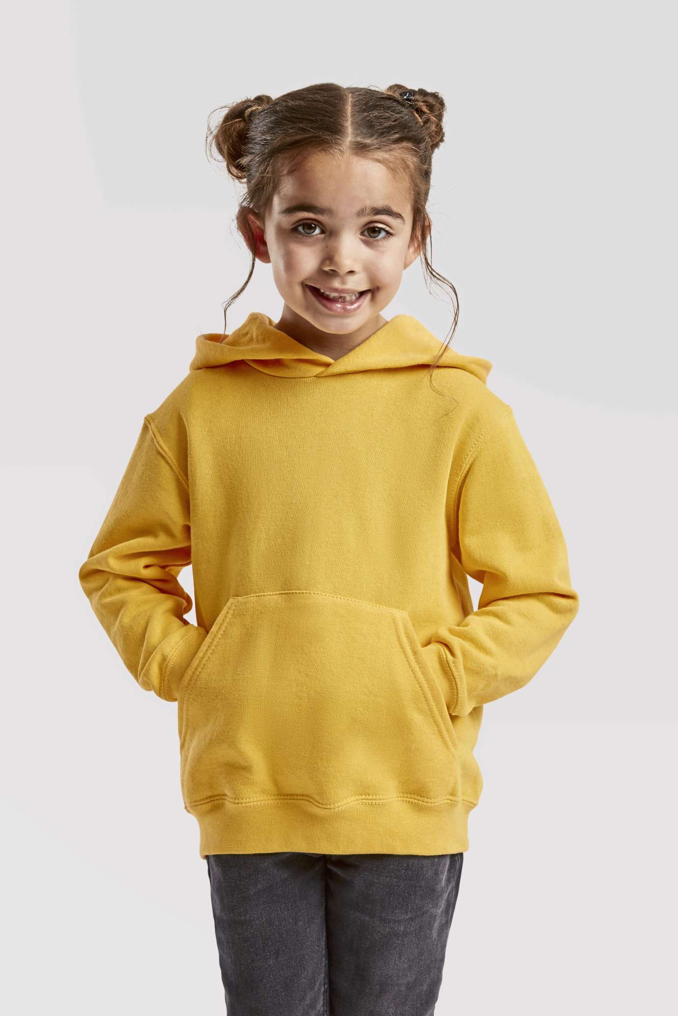 Fruit of the Loom Classic Kapuzen-Sweat mit Kängurutasche für Kinder, Royal Blue 128, F421NK