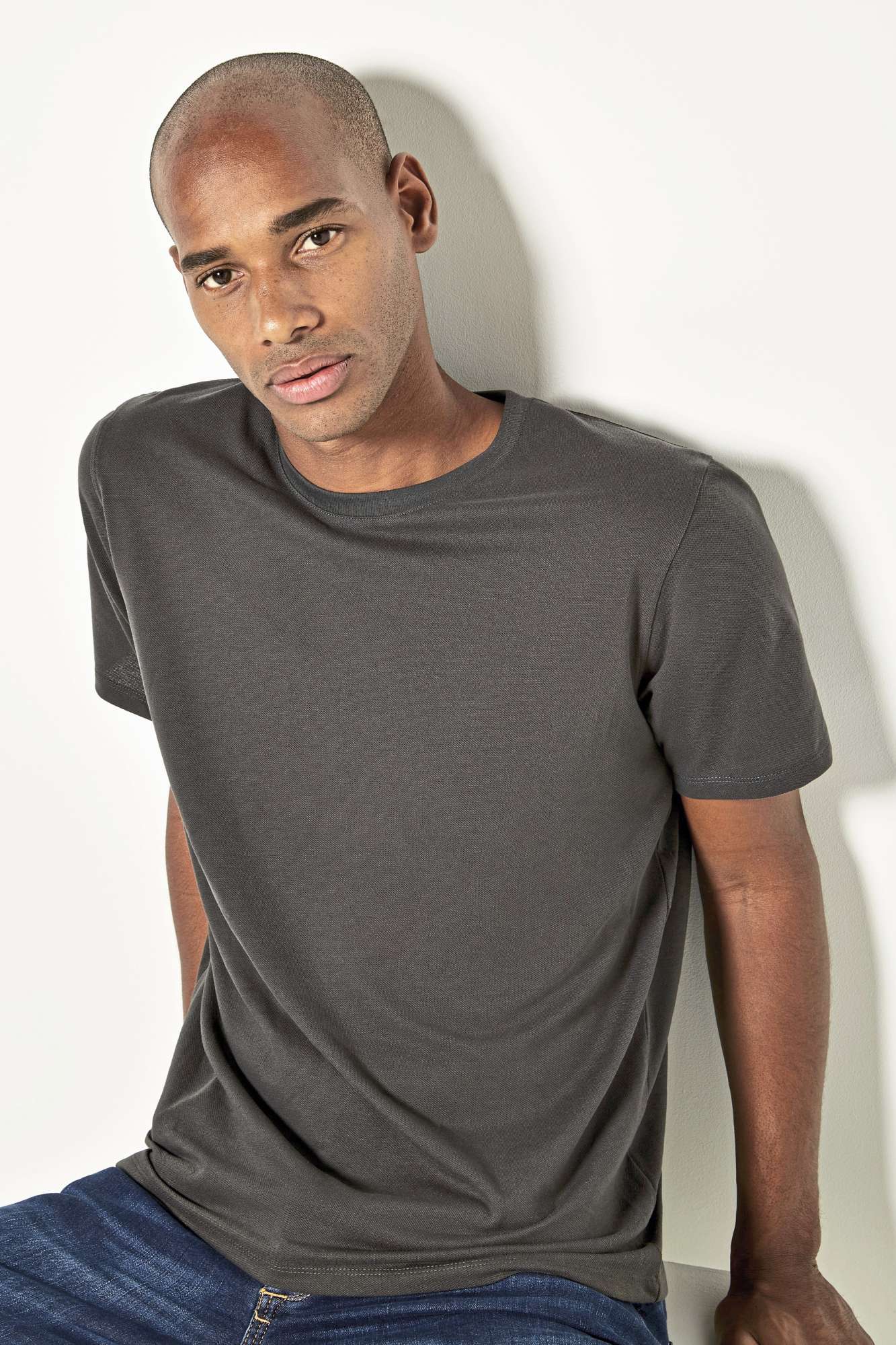 Kustom Kit Regular Fit Superwash® Pique T-Shirt, Black XL, K530