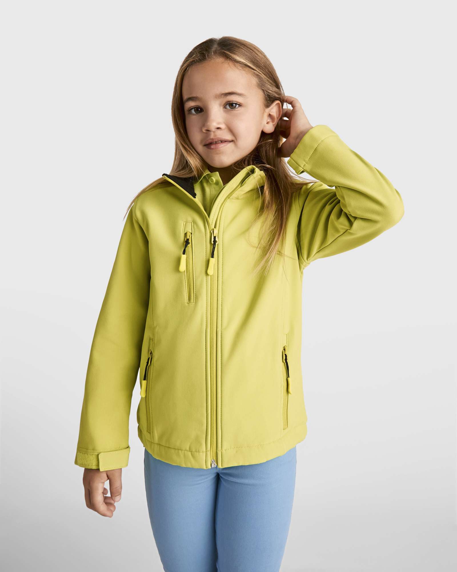 Roly Softshell-Jacke mit Fleece-Innenfutter für Kinder, Navy Blue 55 16 Jahre, RY6436K