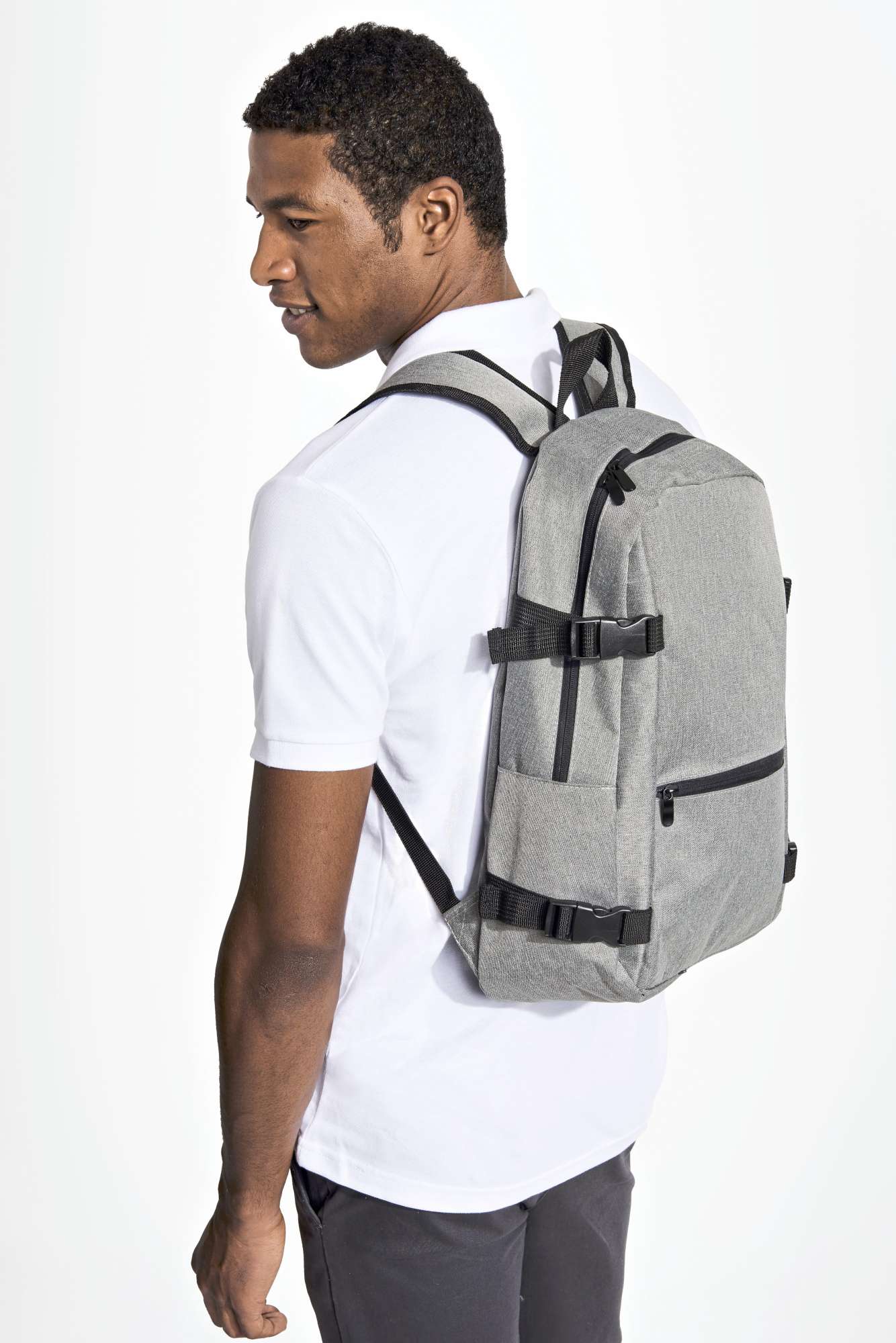 Laptop-Rucksack Wall Street aus Oxford-Polyester