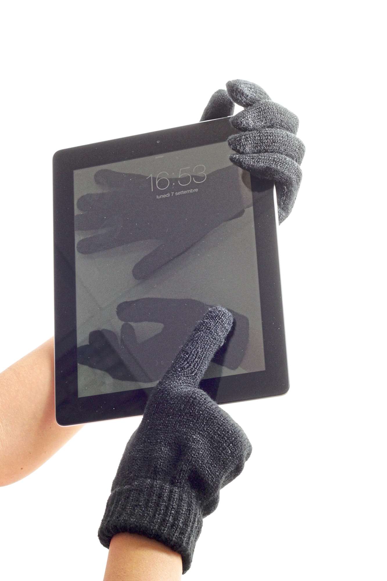 Touchscreen Handschuhe mit elastischer Manschette