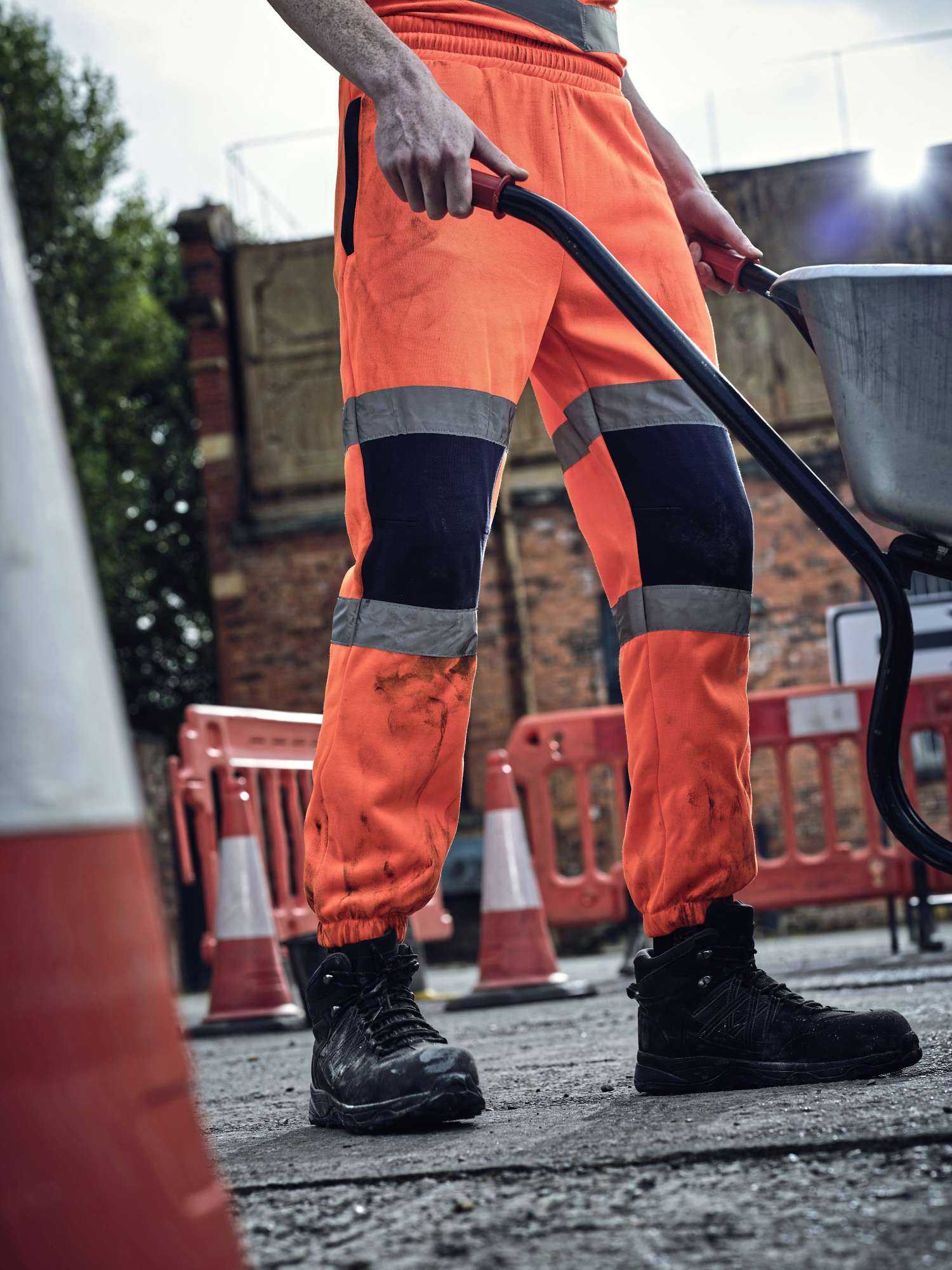 Pro Hi-Vis Joggers mit Cordura-Knien