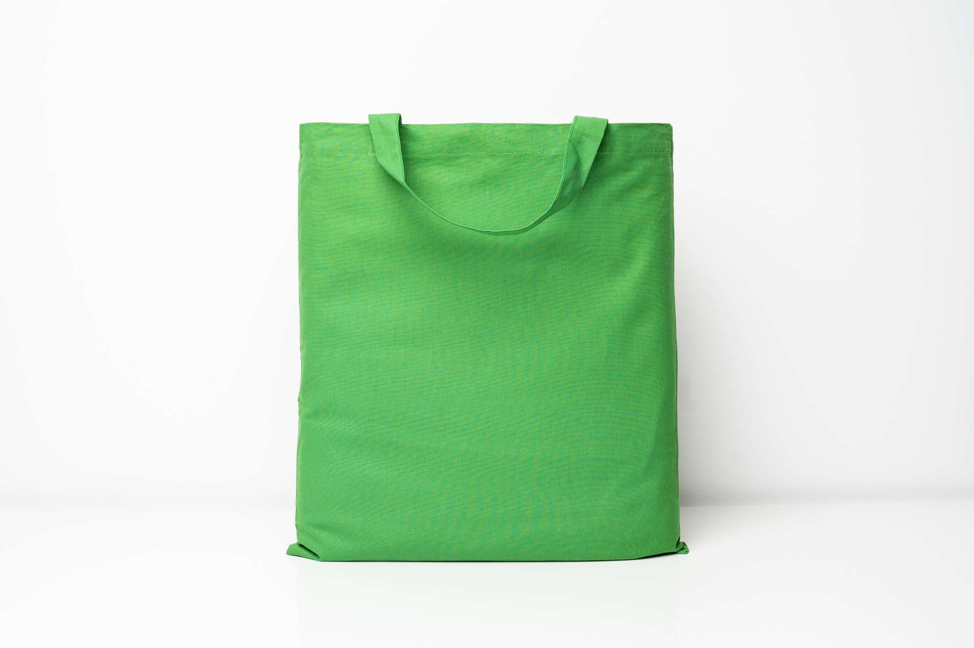 Baumwolltasche mit kurzen Henkeln