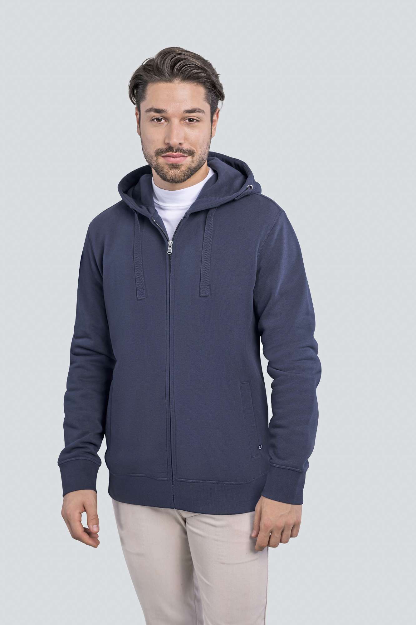 Premium Kapuzenjacke mit Antipilling für Herren