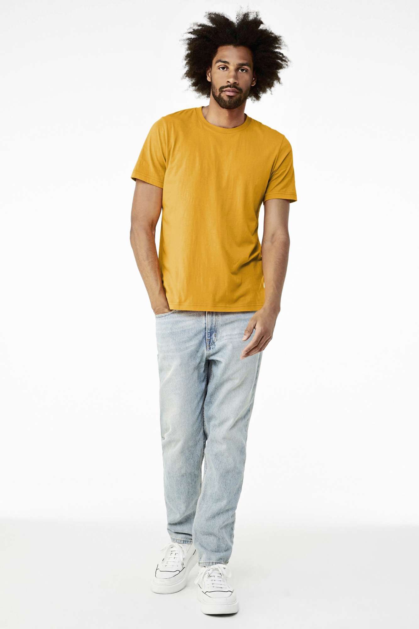 Triblend Crew Neck T-Shirt meliert