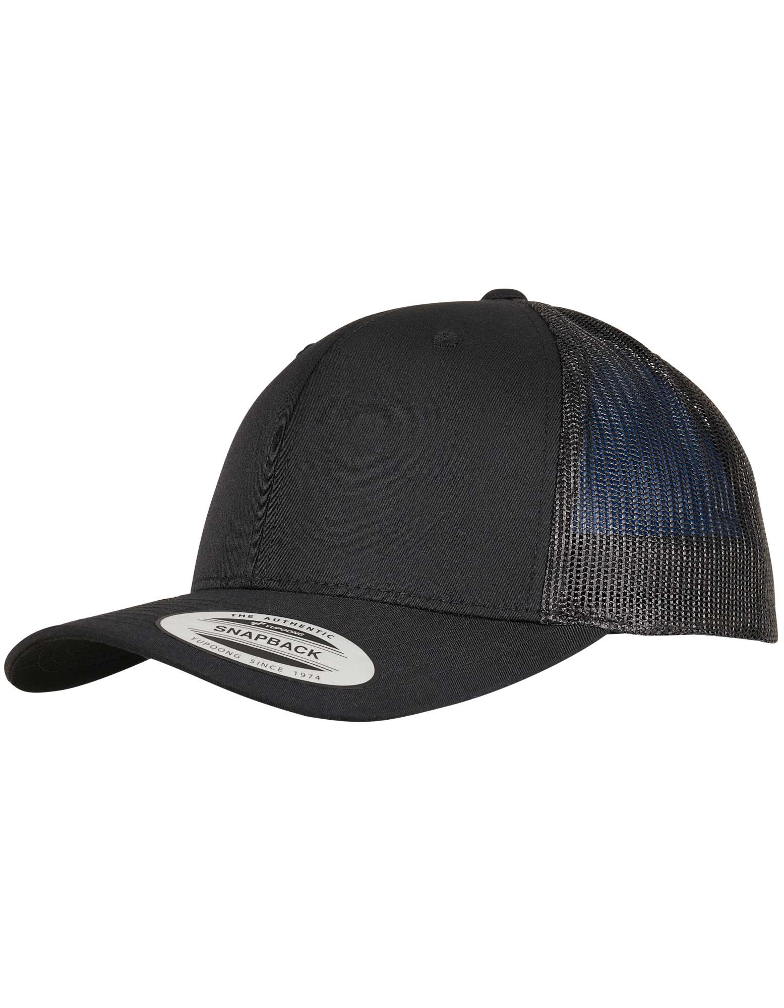 FLEXFIT Trucker Cap aus recyceltem Polyester, Black One Size, FX6606TR